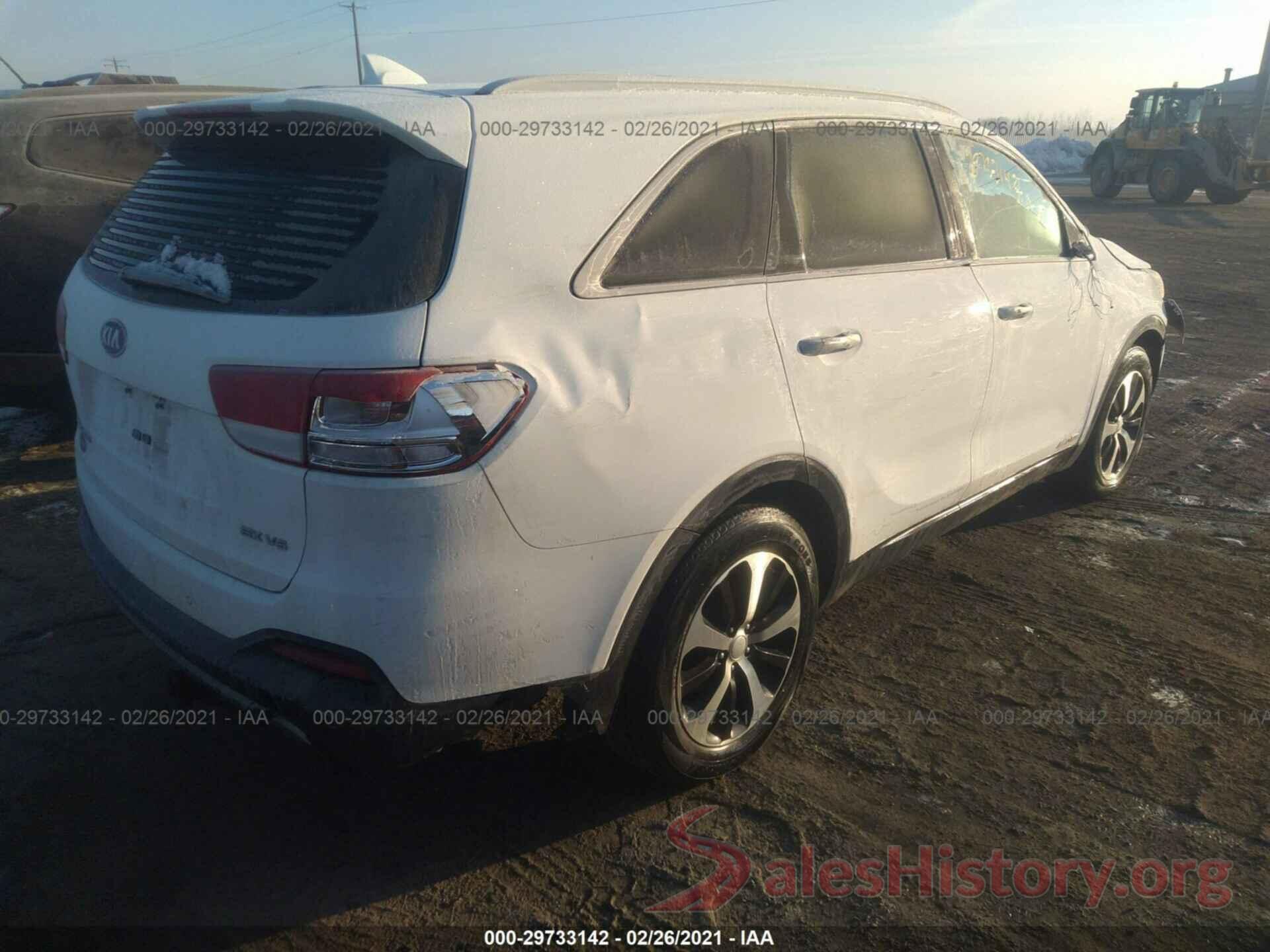 5XYPHDA53GG154571 2016 KIA SORENTO