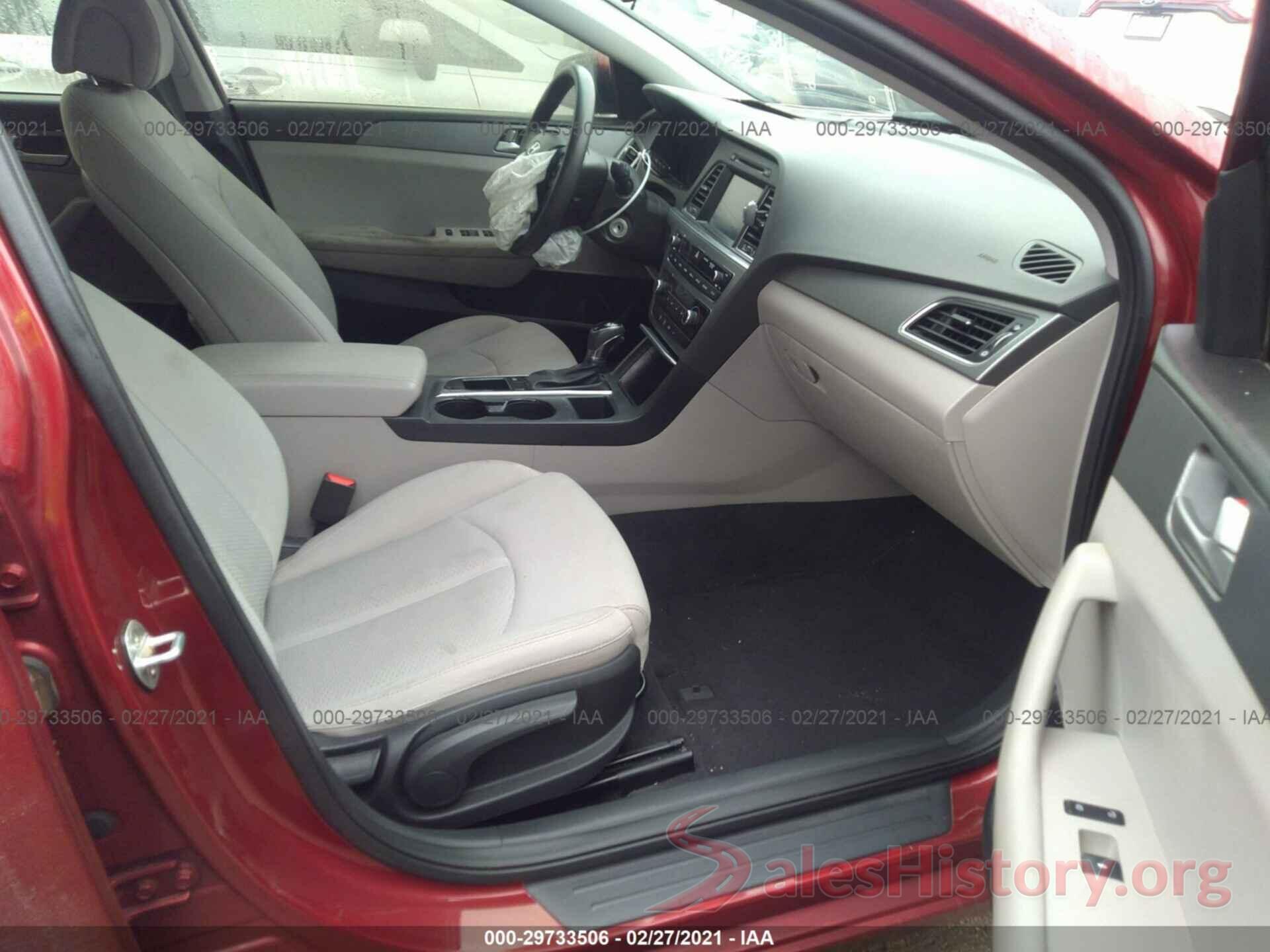 5NPE24AF8GH326717 2016 HYUNDAI SONATA