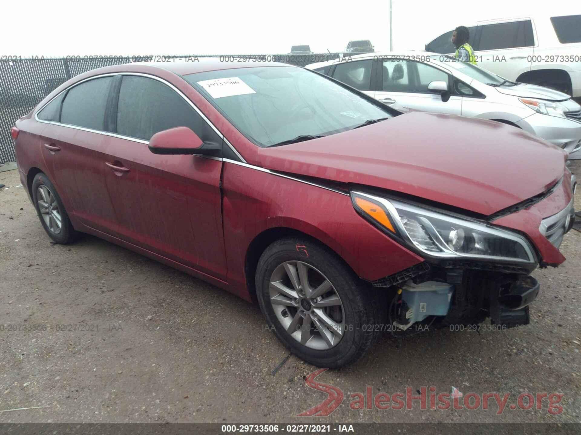 5NPE24AF8GH326717 2016 HYUNDAI SONATA