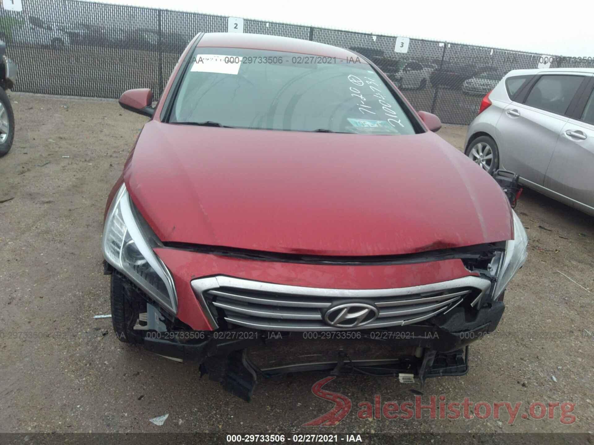 5NPE24AF8GH326717 2016 HYUNDAI SONATA