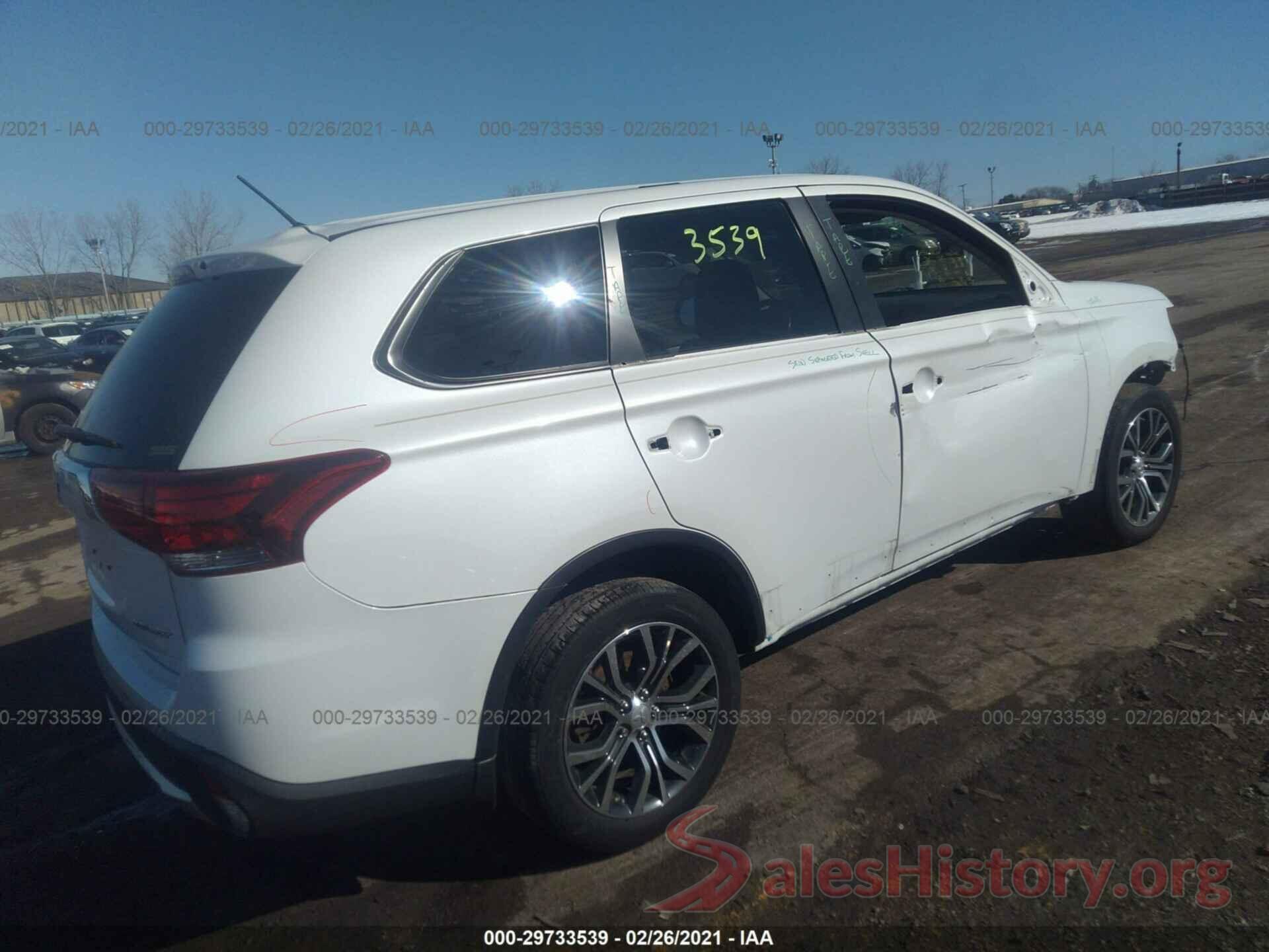 JA4AZ3A39GZ021854 2016 MITSUBISHI OUTLANDER