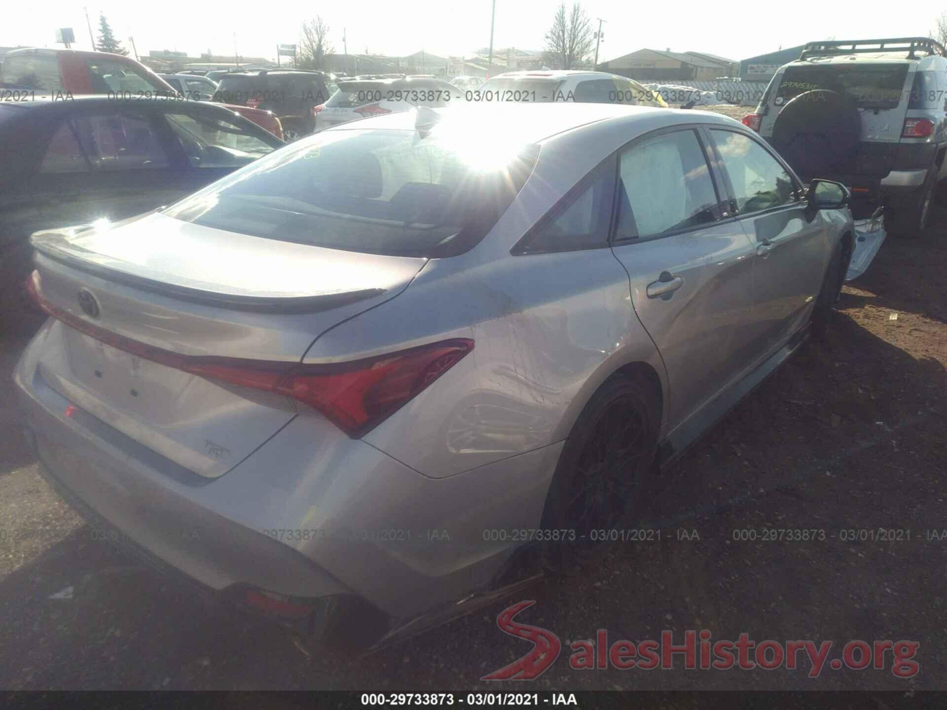 4T1FZ1FB9LU046742 2020 TOYOTA AVALON