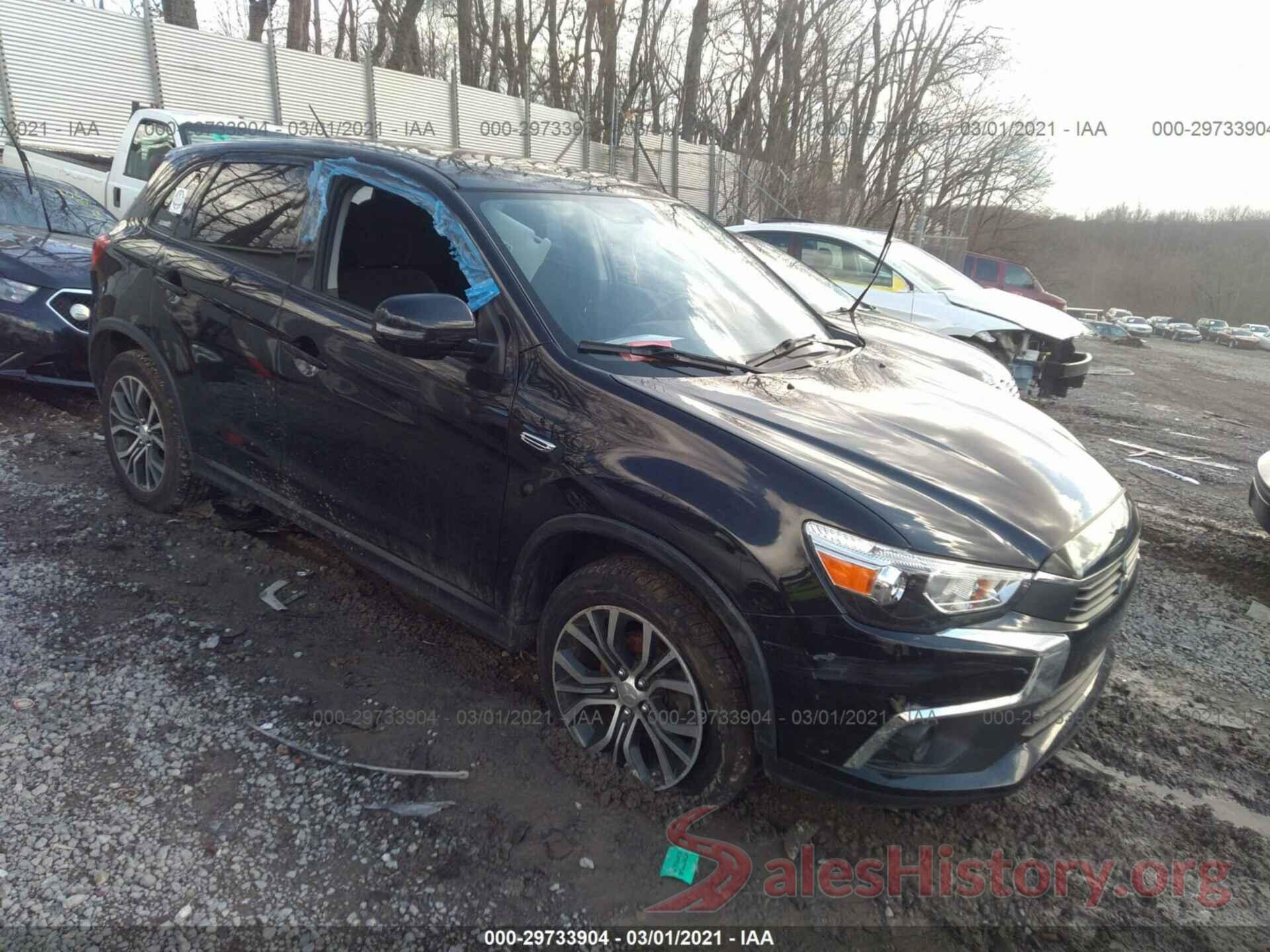 JA4AR3AU8GZ054143 2016 MITSUBISHI OUTLANDER SPORT