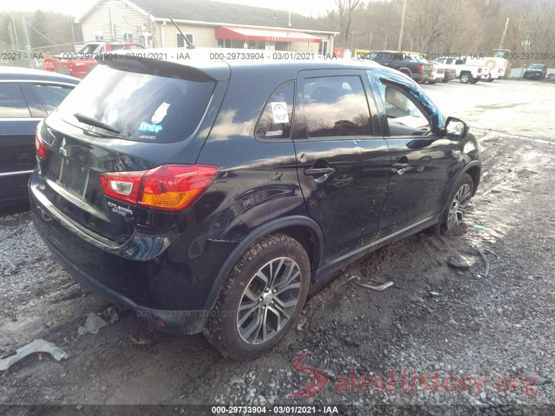 JA4AR3AU8GZ054143 2016 MITSUBISHI OUTLANDER SPORT