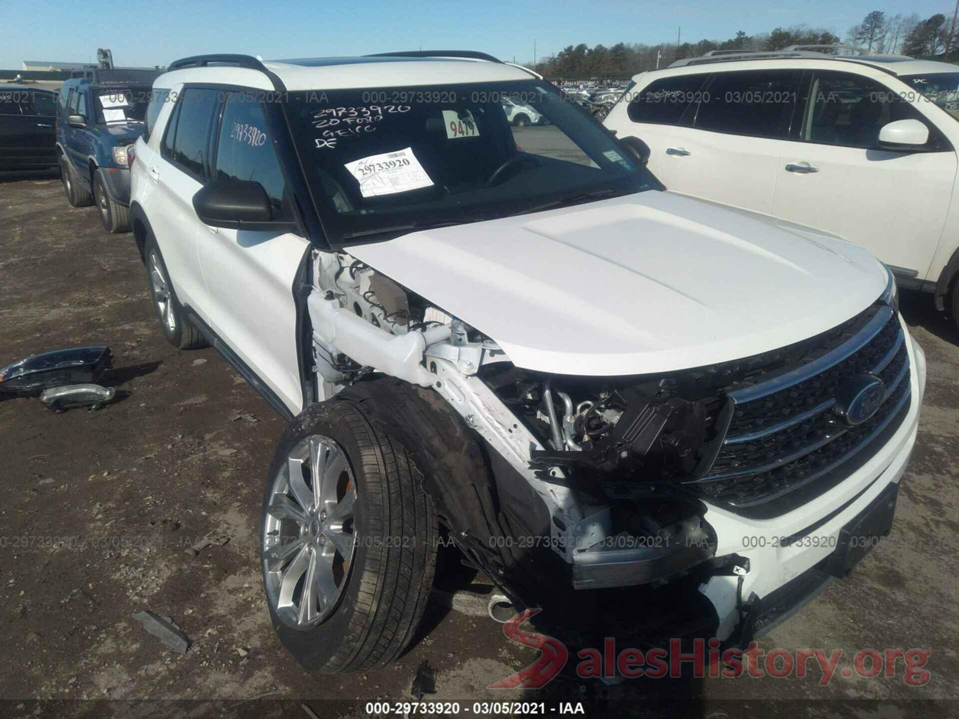 1FMSK8DH2LGB25204 2020 FORD EXPLORER