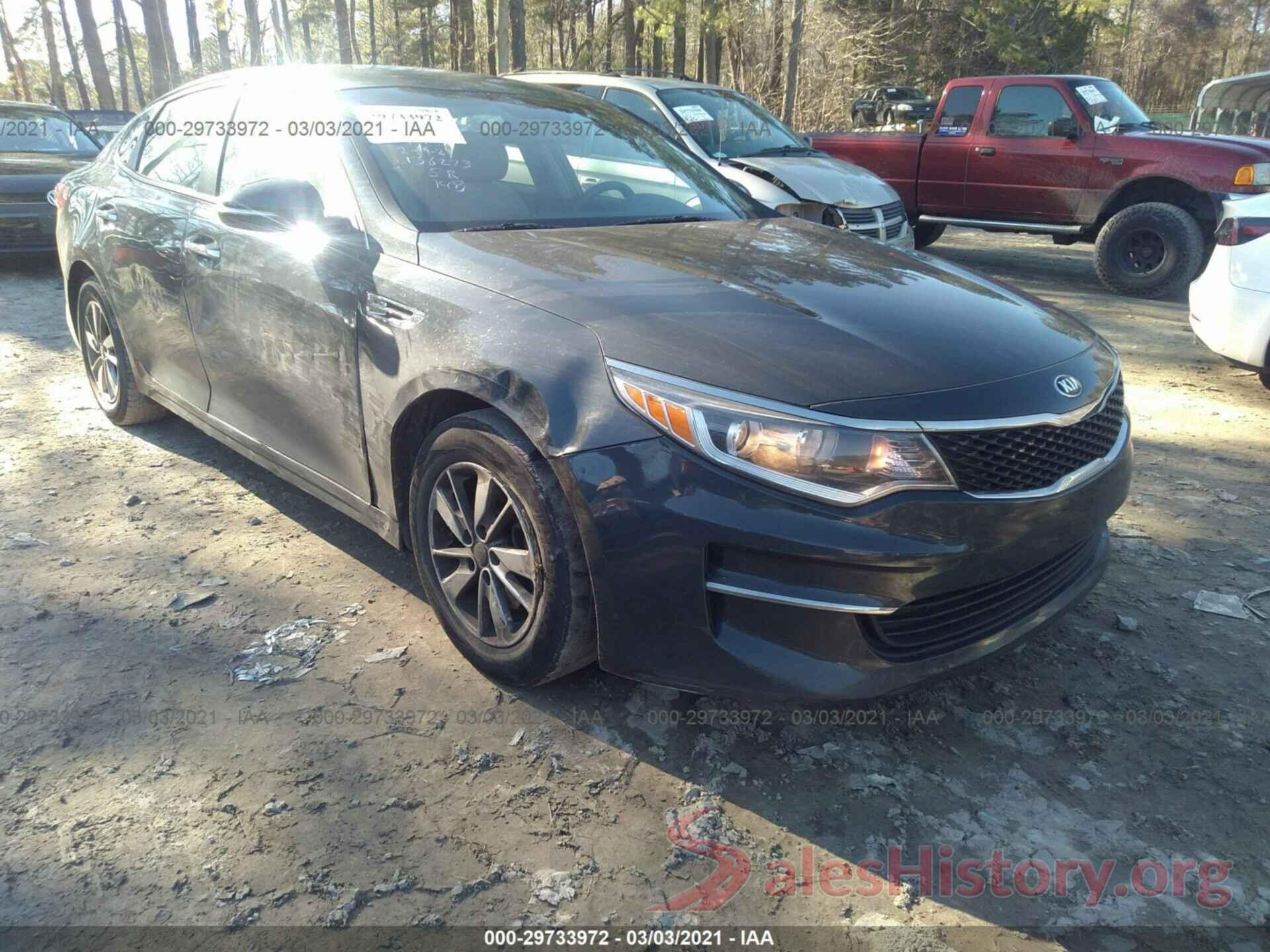 KNAGT4L36G5079347 2016 KIA OPTIMA