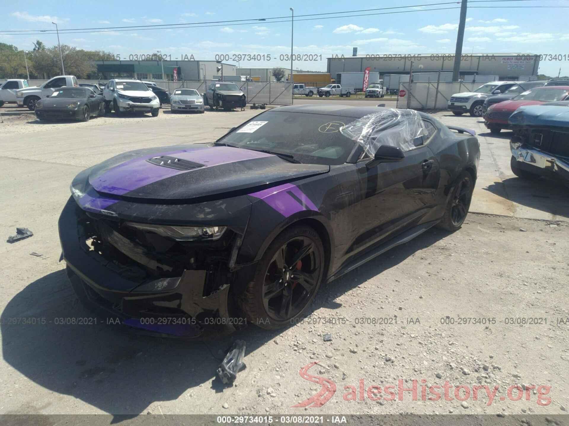 1G1FH1R75K0107338 2019 CHEVROLET CAMARO