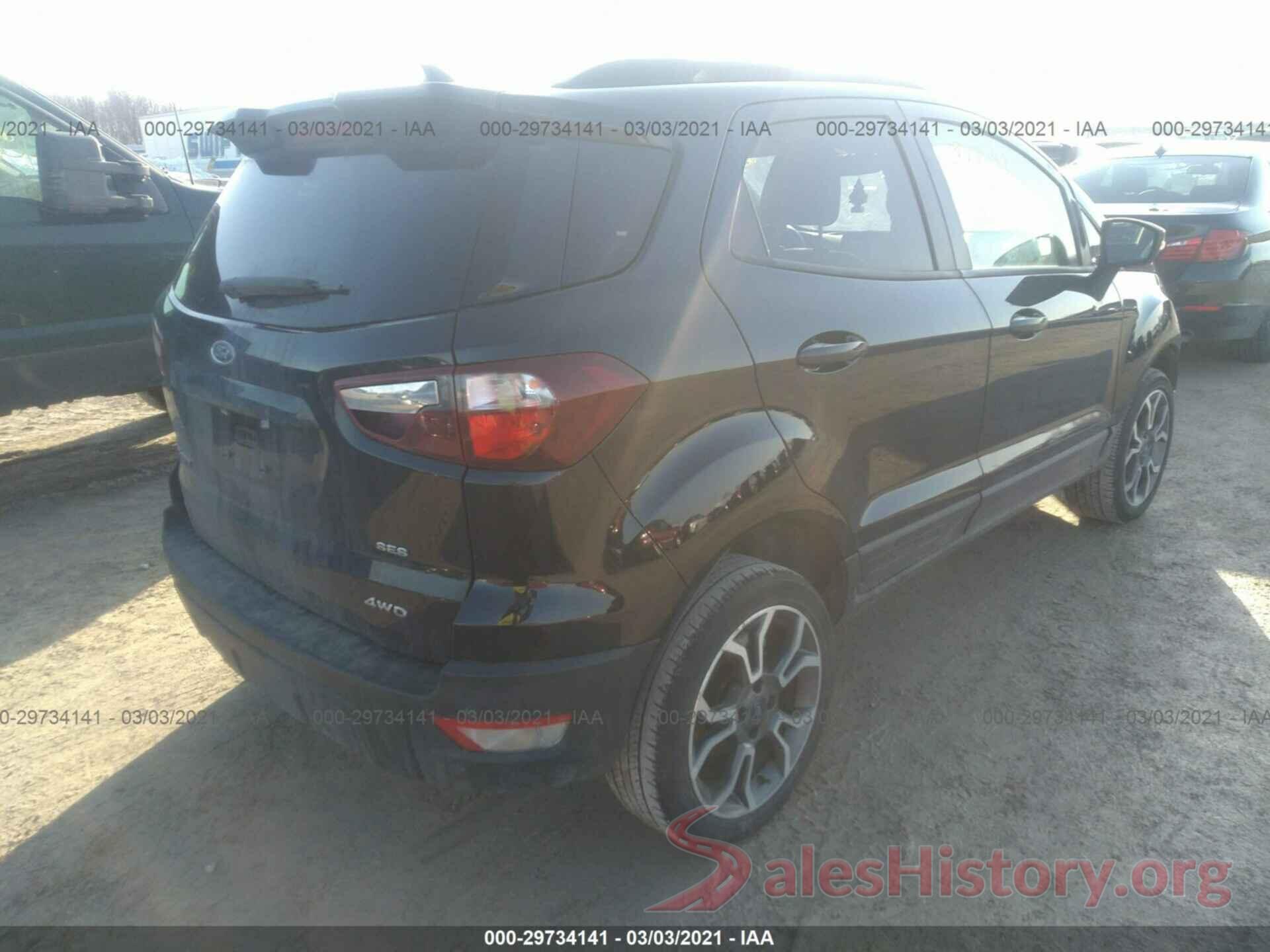 MAJ6S3JL1KC267444 2019 FORD ECOSPORT