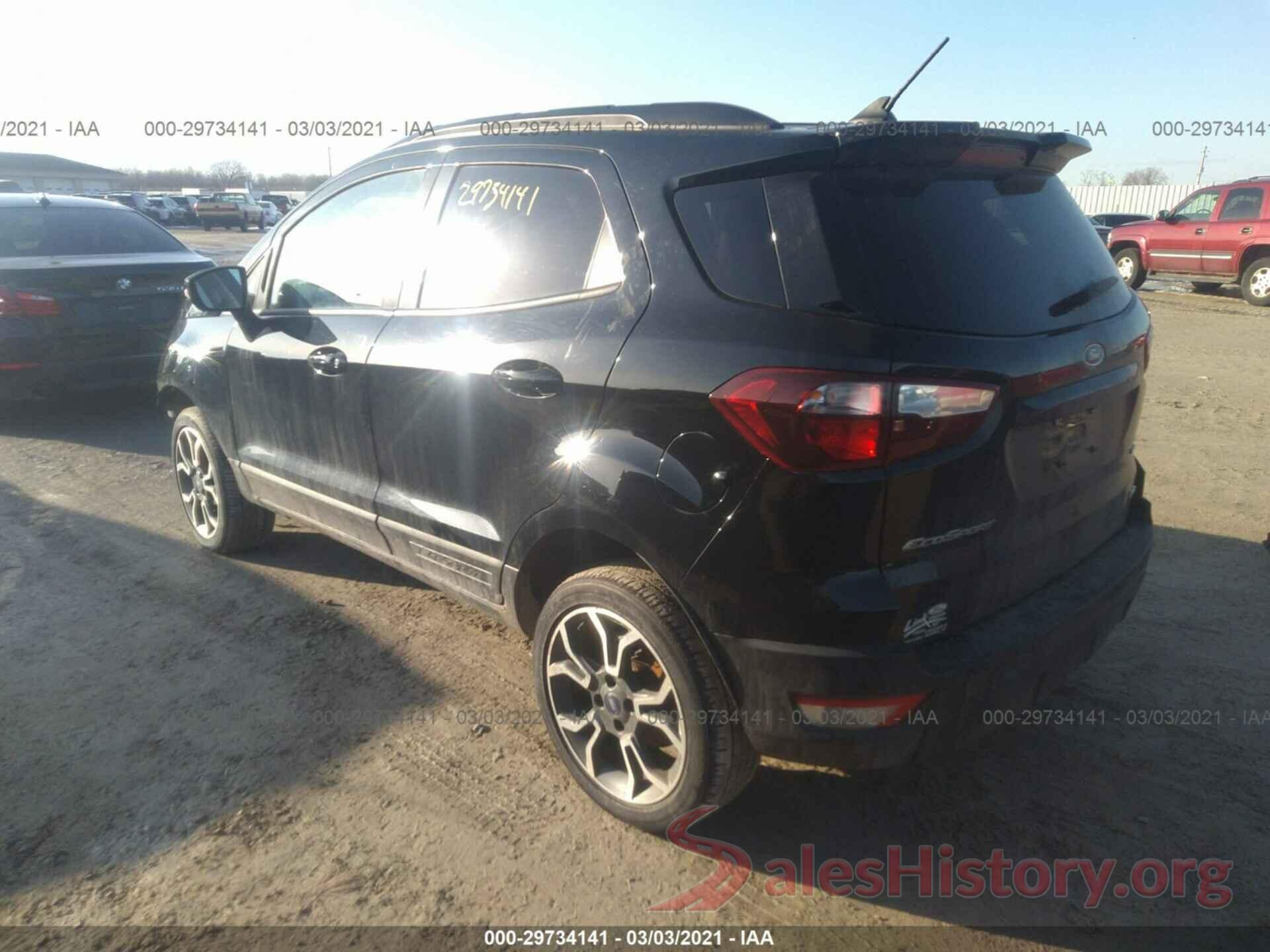 MAJ6S3JL1KC267444 2019 FORD ECOSPORT