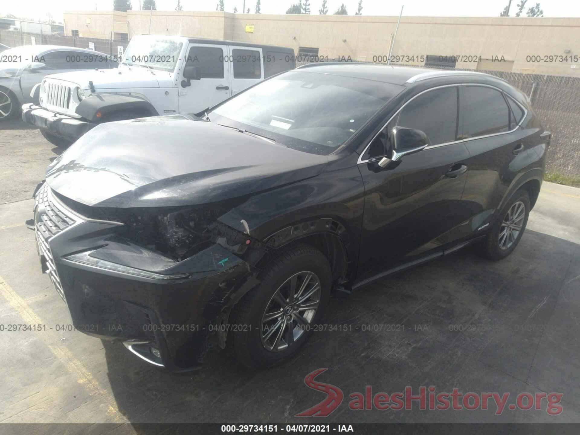 JTJBJRBZ4K2111516 2019 LEXUS NX