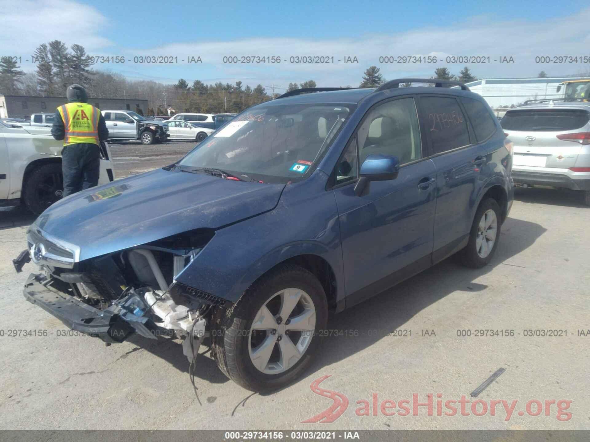 JF2SJADC4GH467225 2016 SUBARU FORESTER