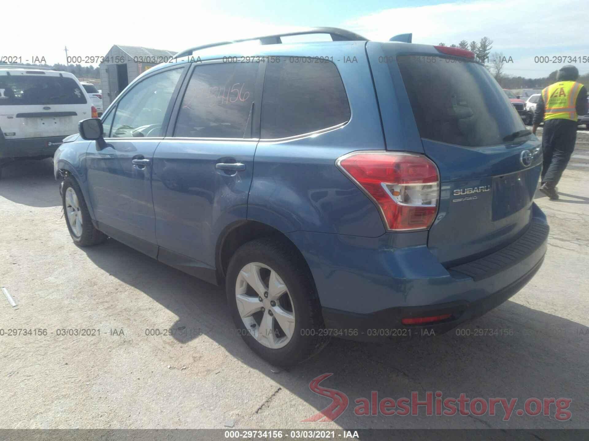 JF2SJADC4GH467225 2016 SUBARU FORESTER