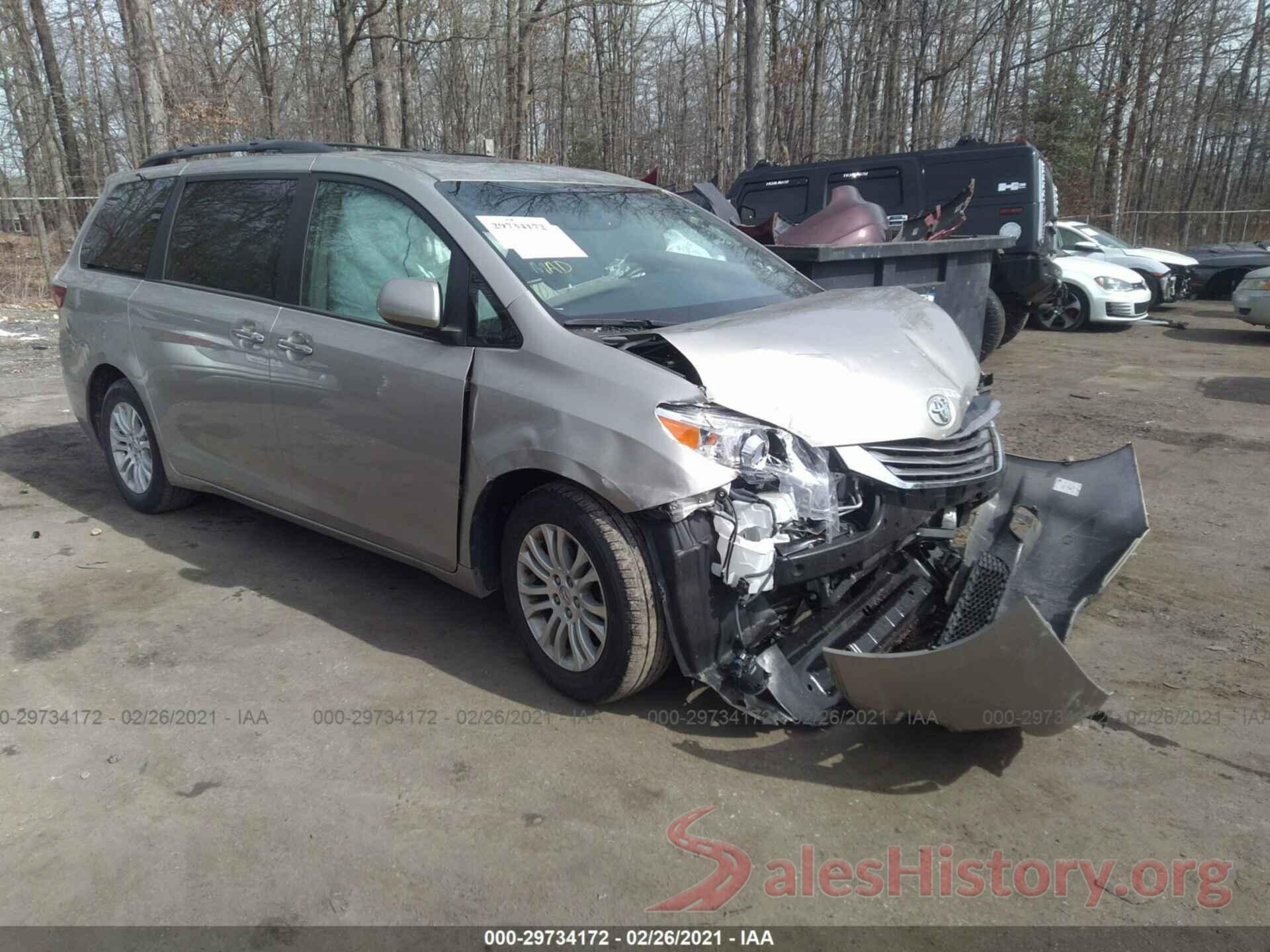 5TDYK3DC1GS742031 2016 TOYOTA SIENNA