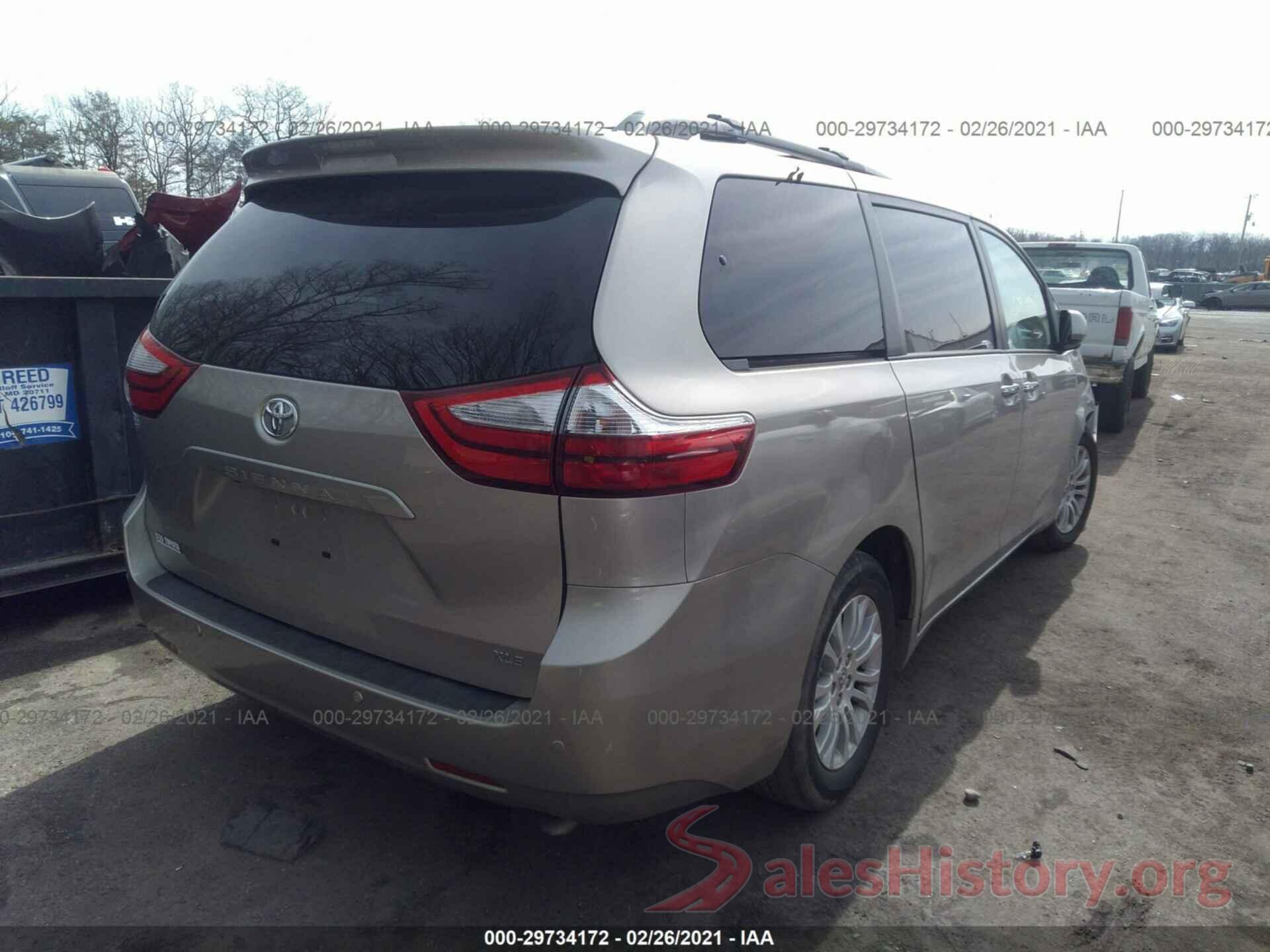 5TDYK3DC1GS742031 2016 TOYOTA SIENNA