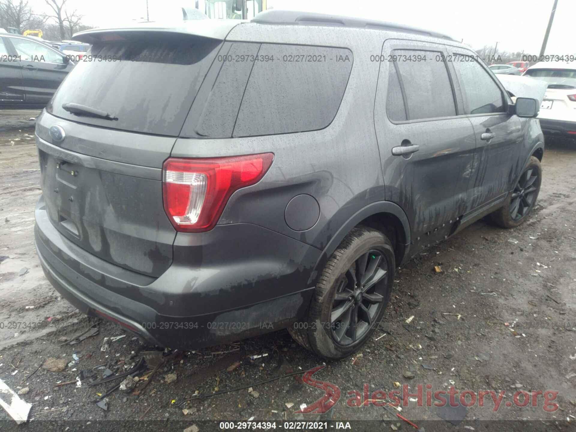 1FM5K7D87HGC12546 2017 FORD EXPLORER