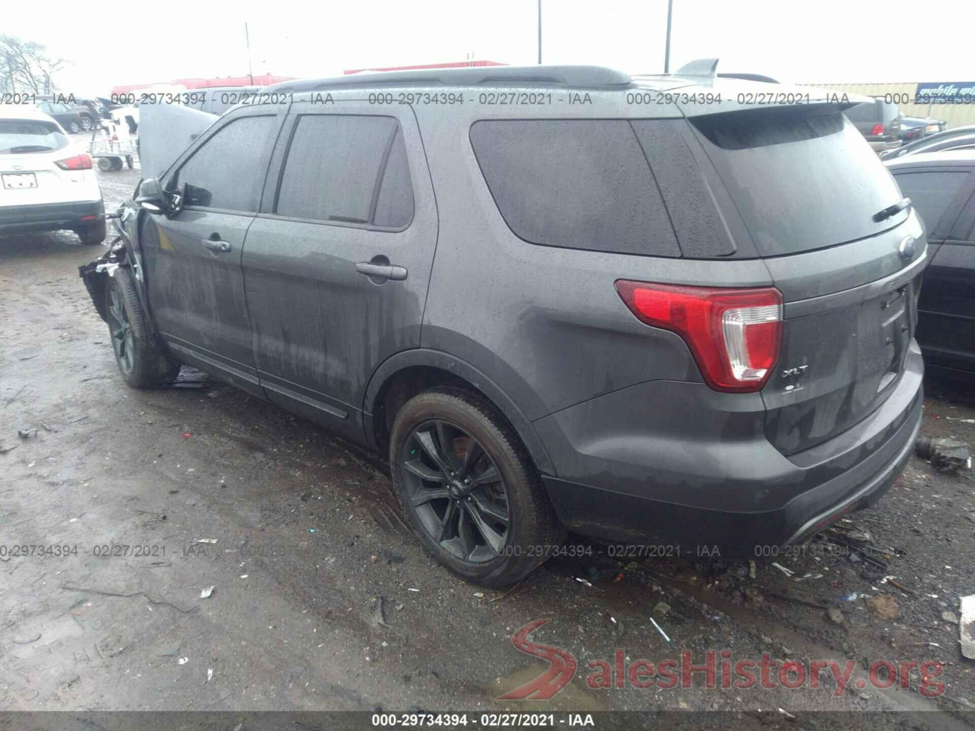 1FM5K7D87HGC12546 2017 FORD EXPLORER