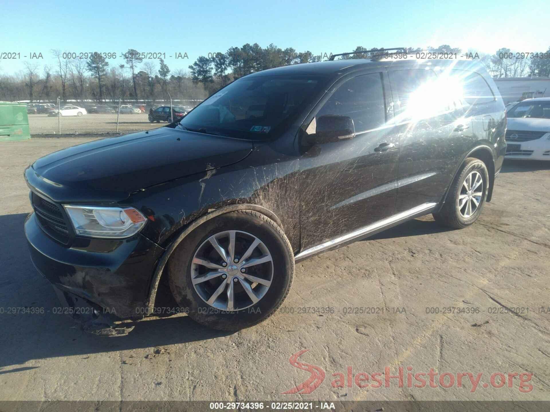 1C4RDJDG4GC363063 2016 DODGE DURANGO