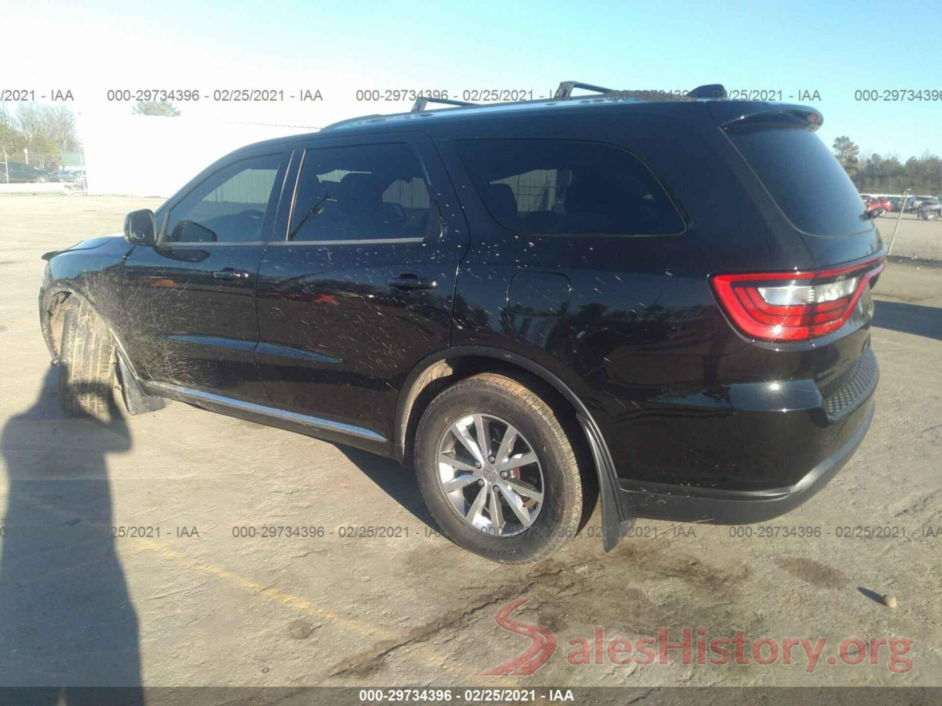 1C4RDJDG4GC363063 2016 DODGE DURANGO