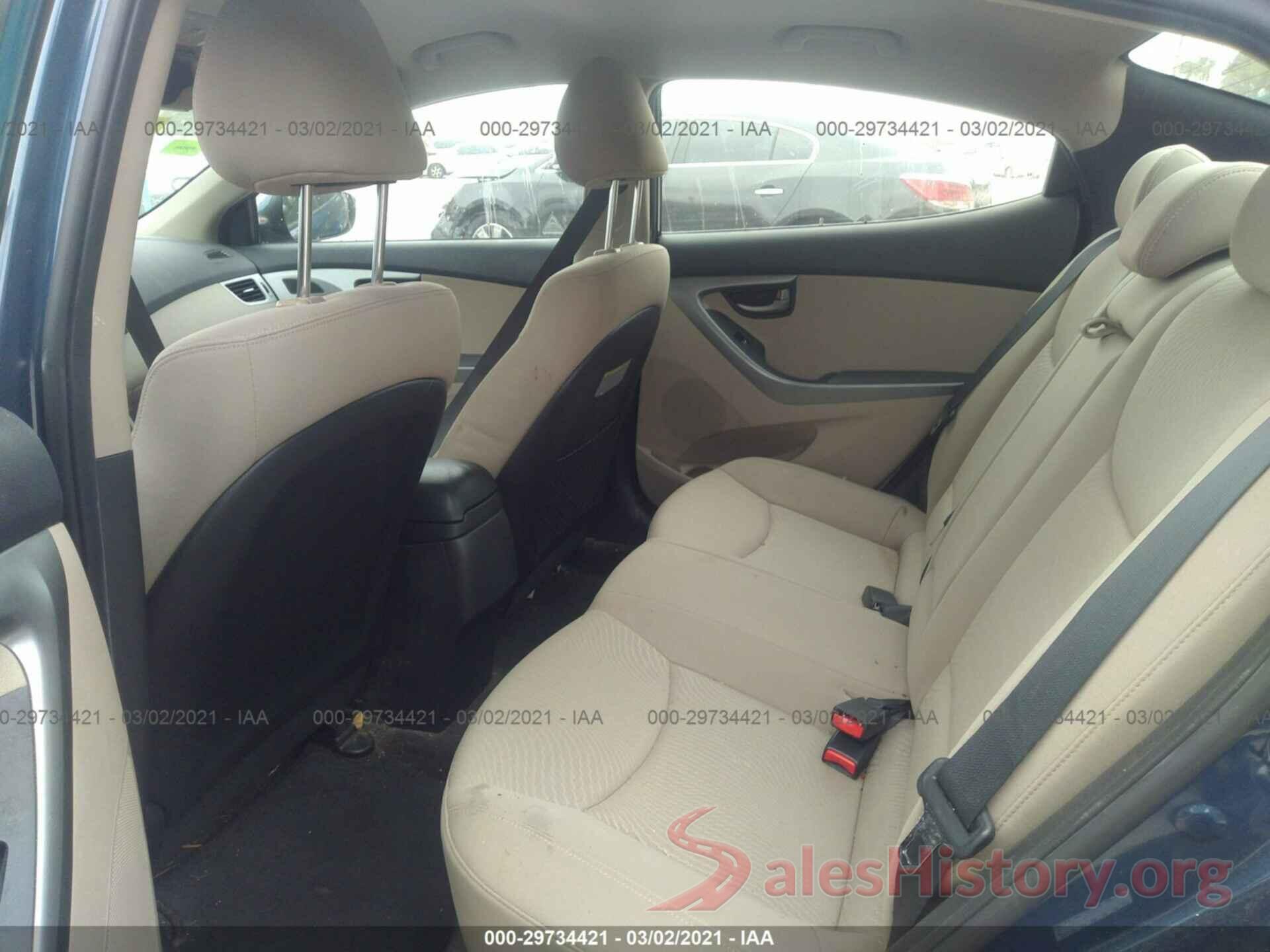 KMHDH4AE2GU585271 2016 HYUNDAI ELANTRA