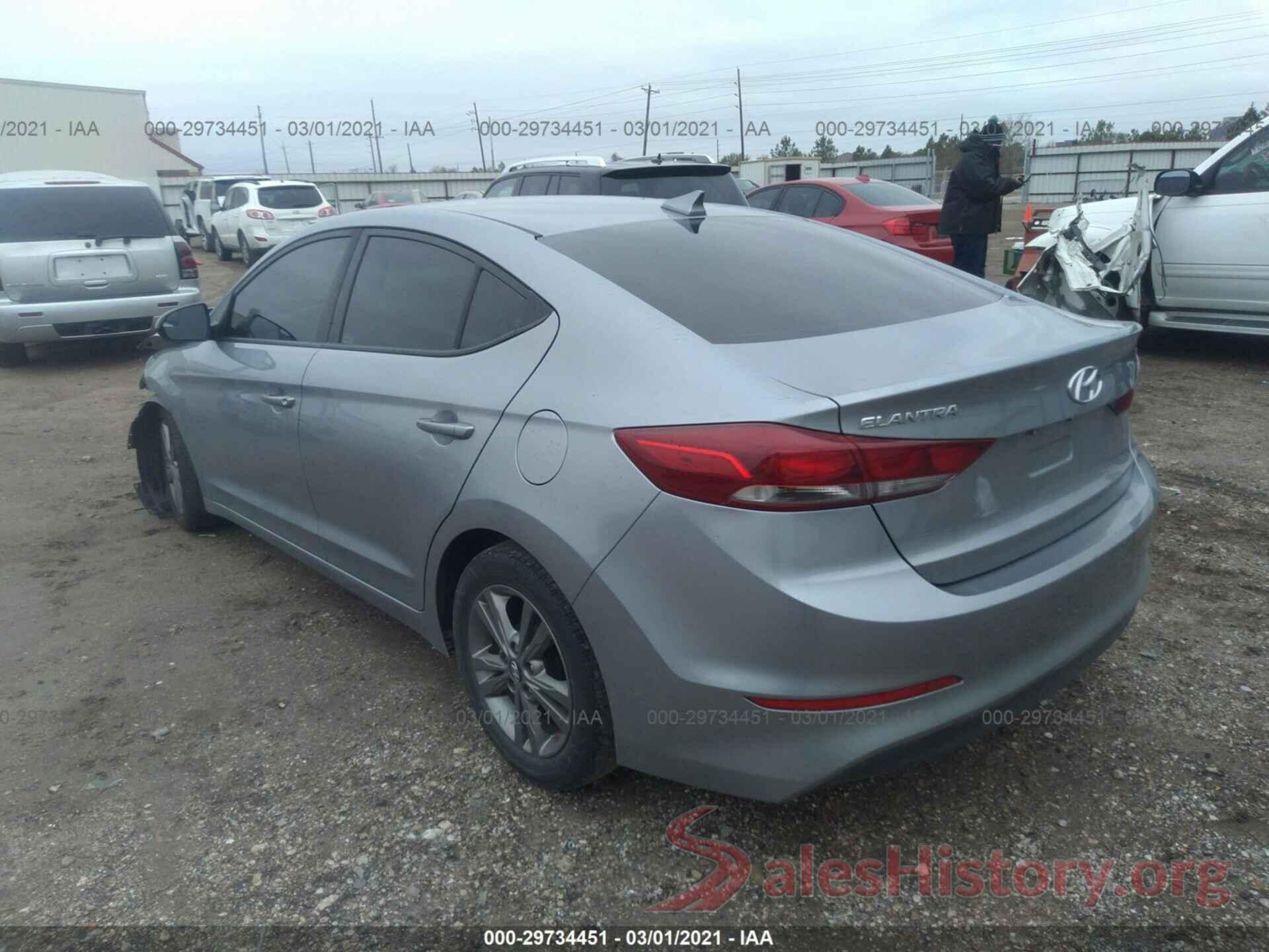 5NPD84LF7HH174163 2017 HYUNDAI ELANTRA