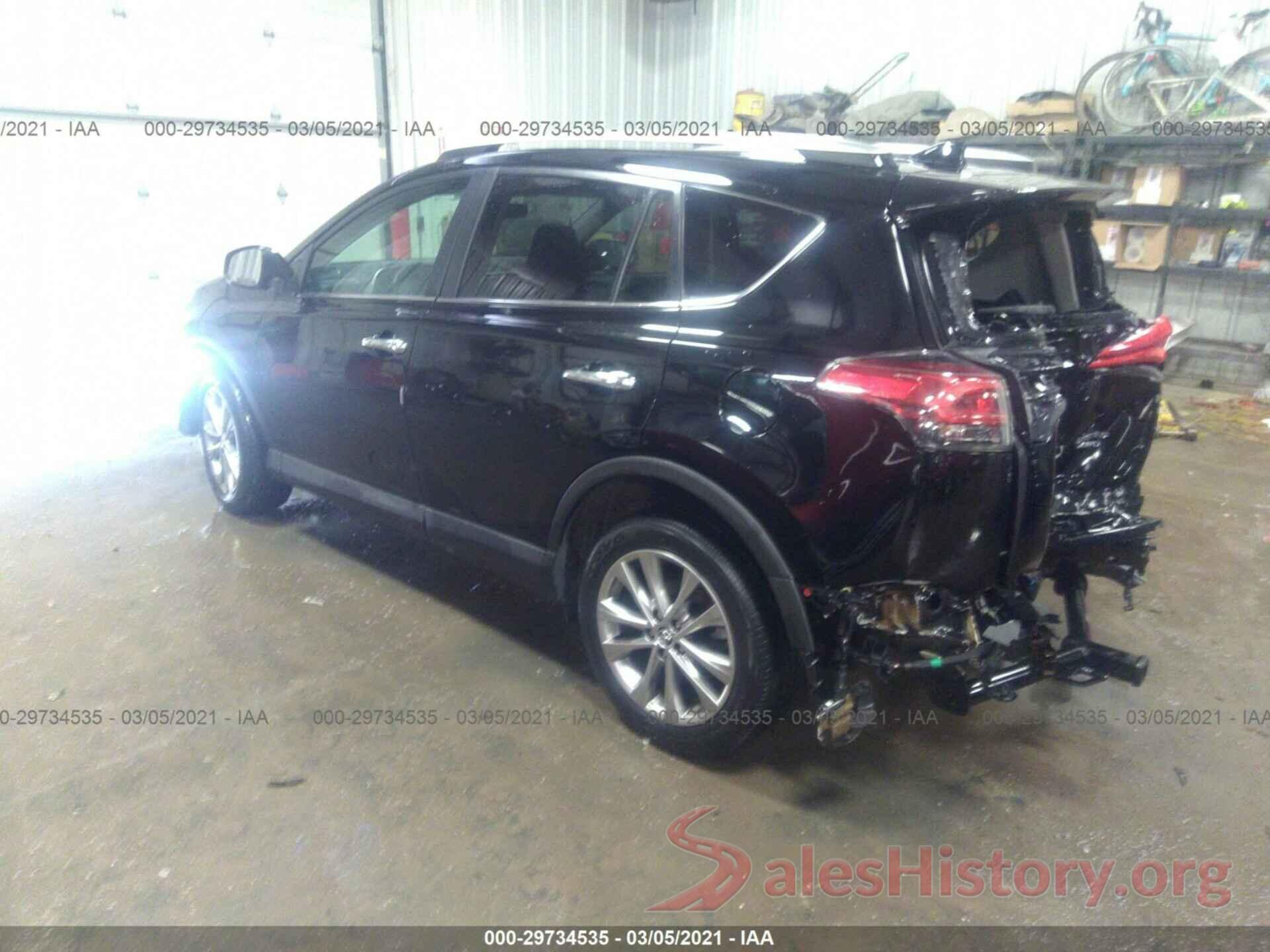 2T3DFREVXGW433419 2016 TOYOTA RAV4