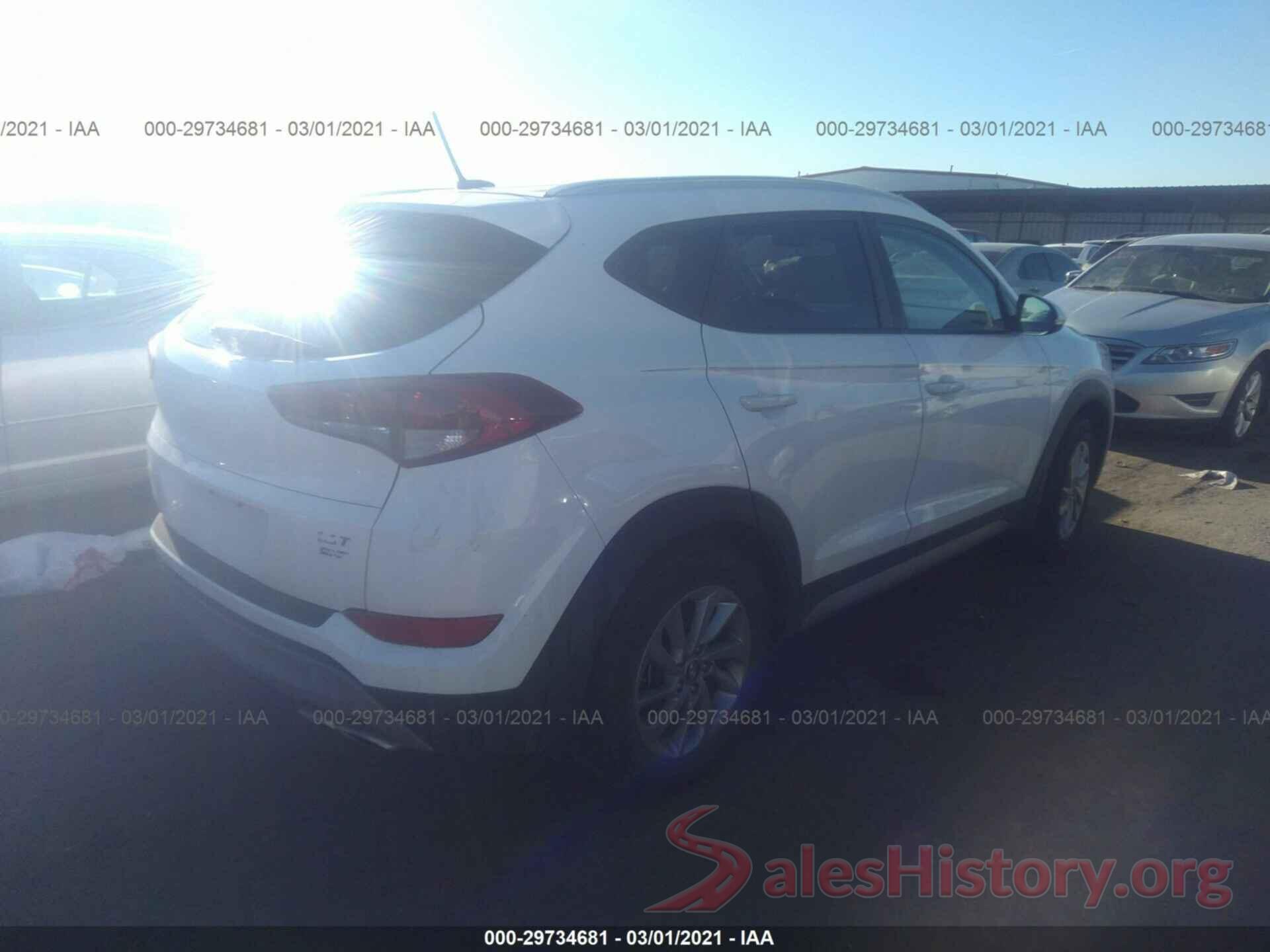 KM8J3CA2XHU345923 2017 HYUNDAI TUCSON