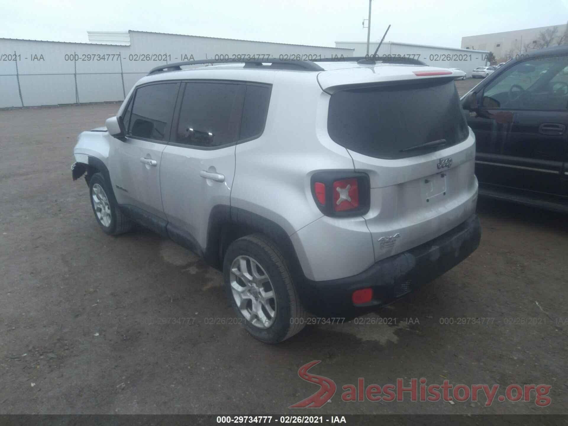 ZACCJBBT0GPD40606 2016 JEEP RENEGADE