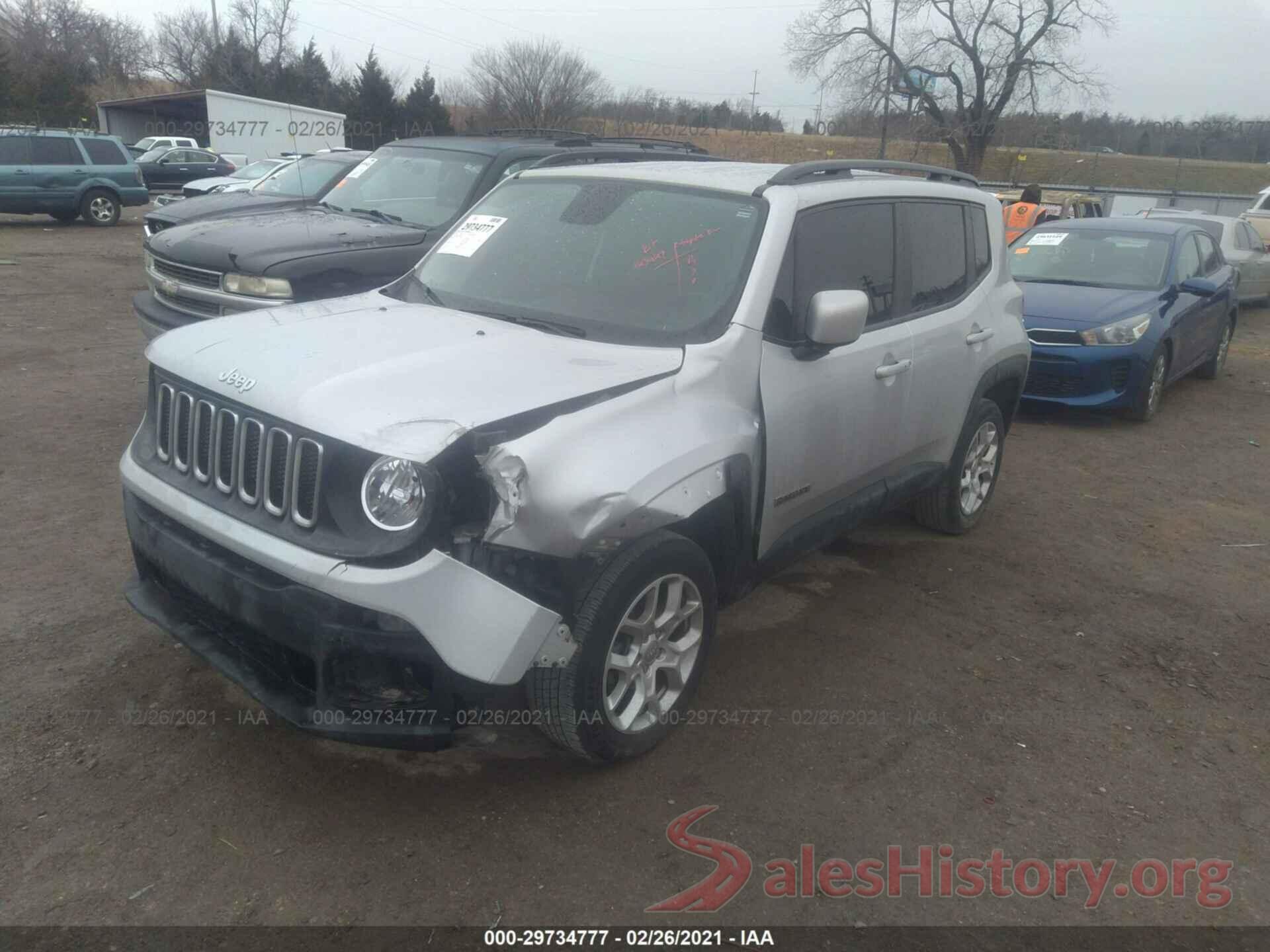 ZACCJBBT0GPD40606 2016 JEEP RENEGADE