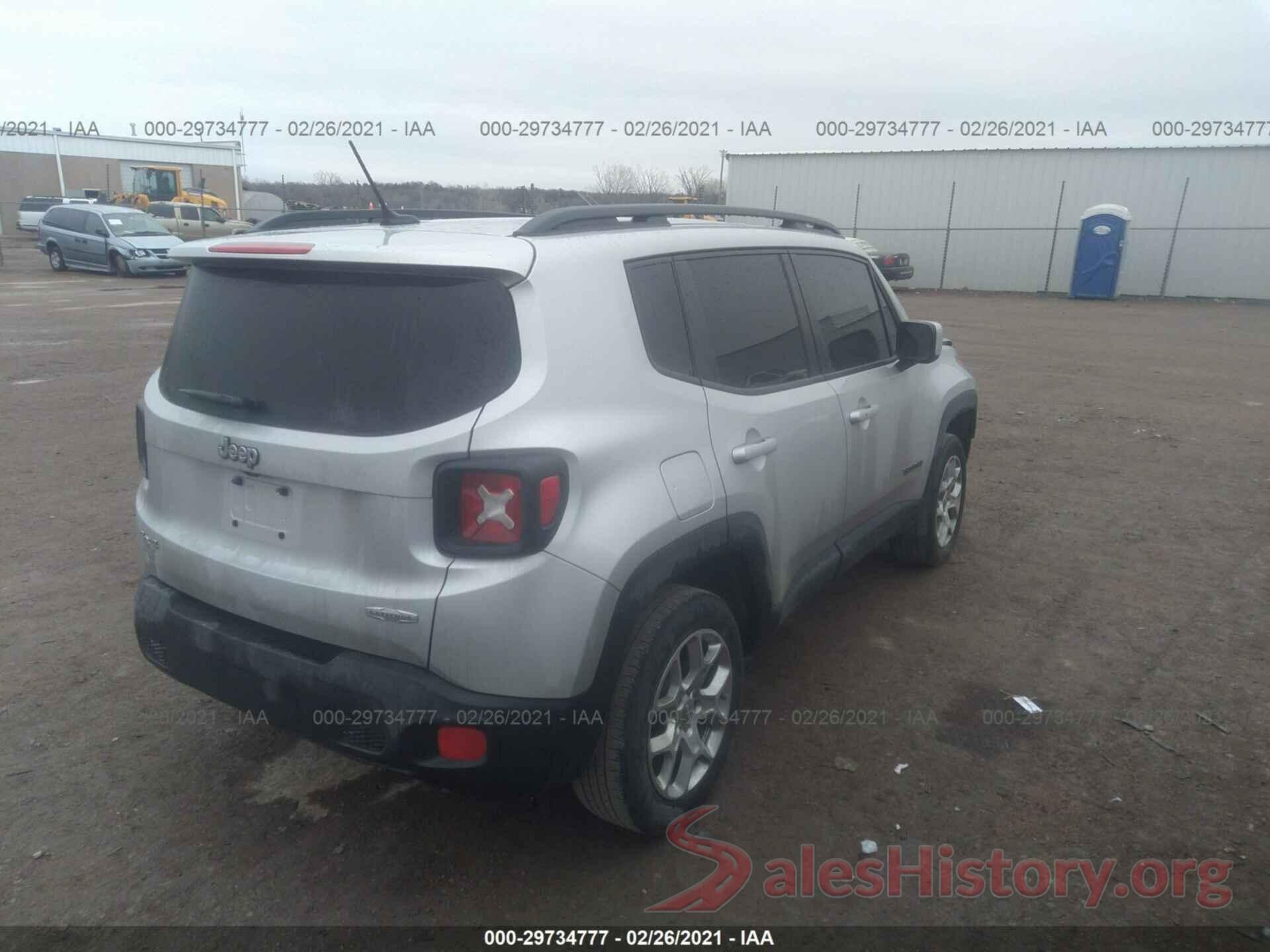 ZACCJBBT0GPD40606 2016 JEEP RENEGADE