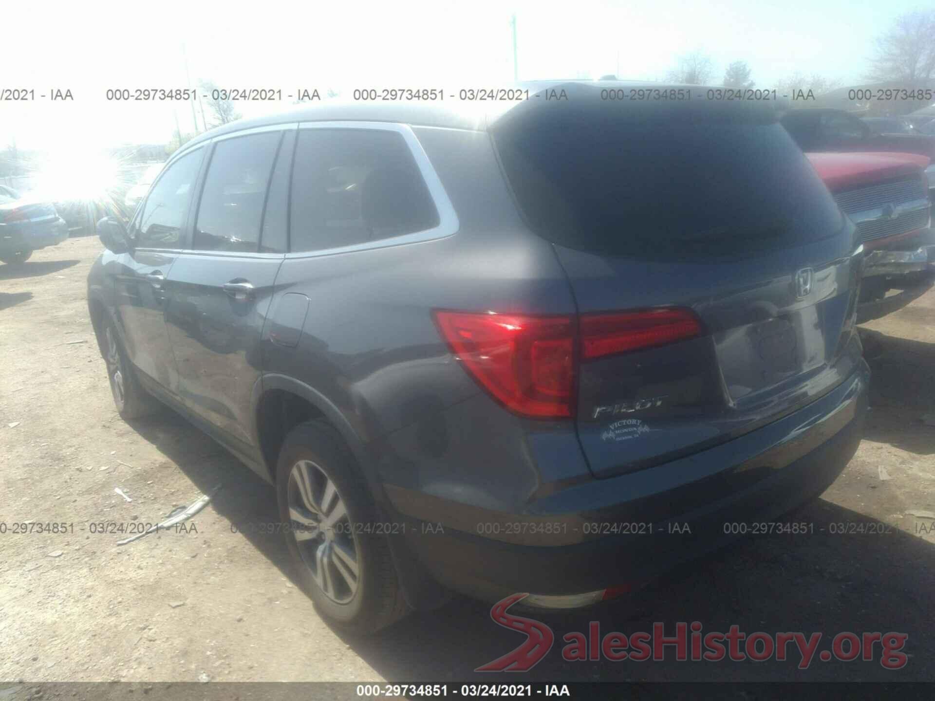 5FNYF6H34HB095372 2017 HONDA PILOT