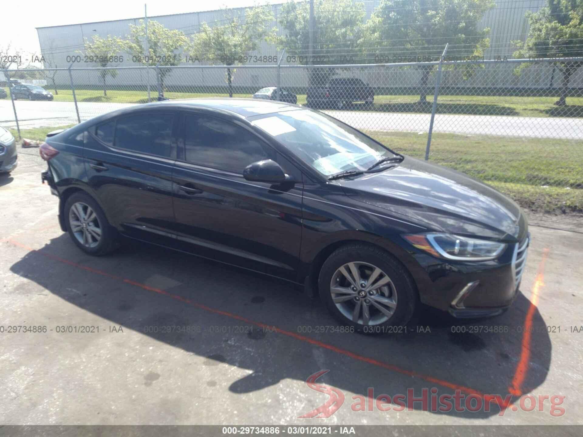 KMHD84LF5JU663961 2018 HYUNDAI ELANTRA