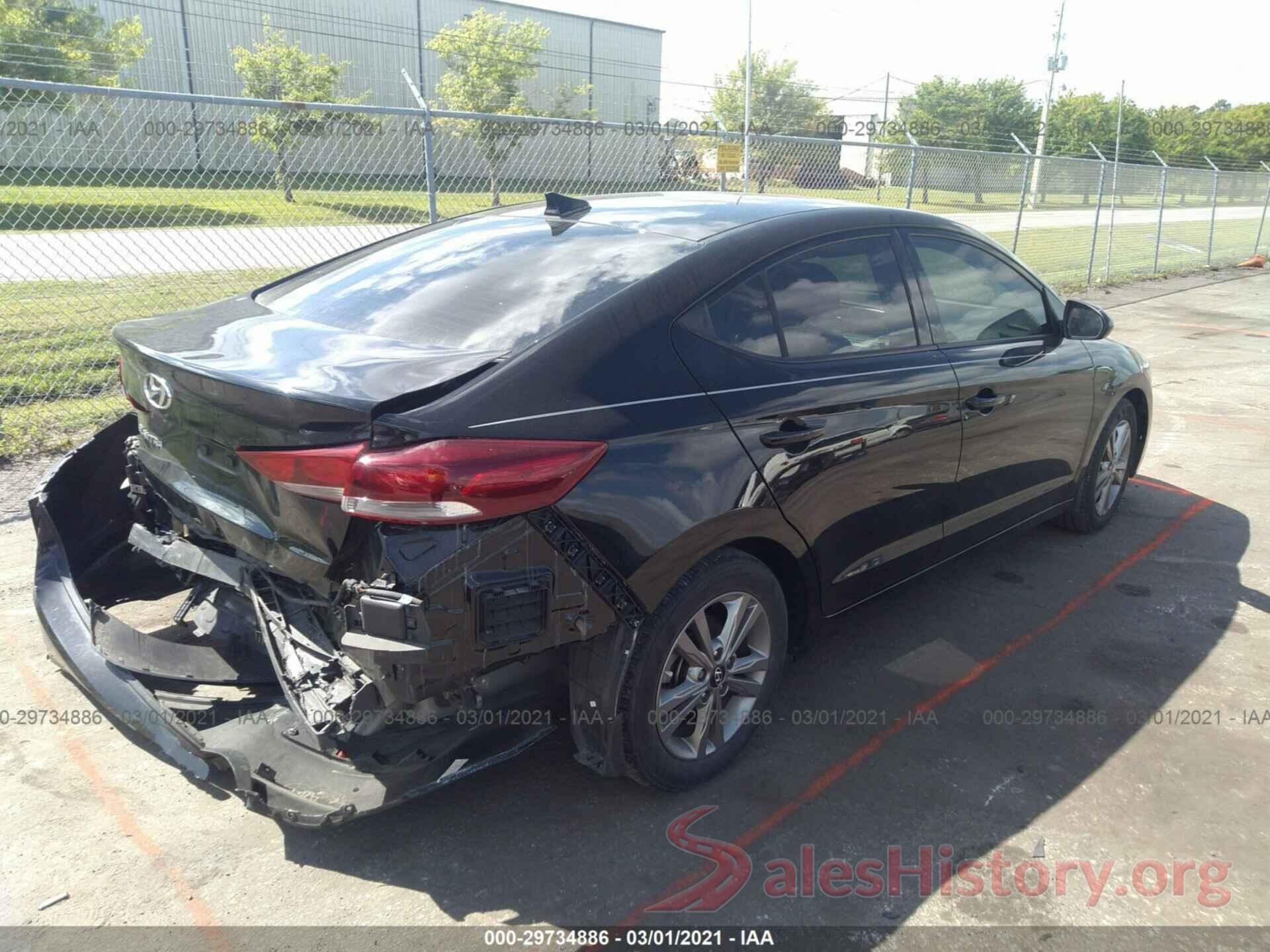 KMHD84LF5JU663961 2018 HYUNDAI ELANTRA