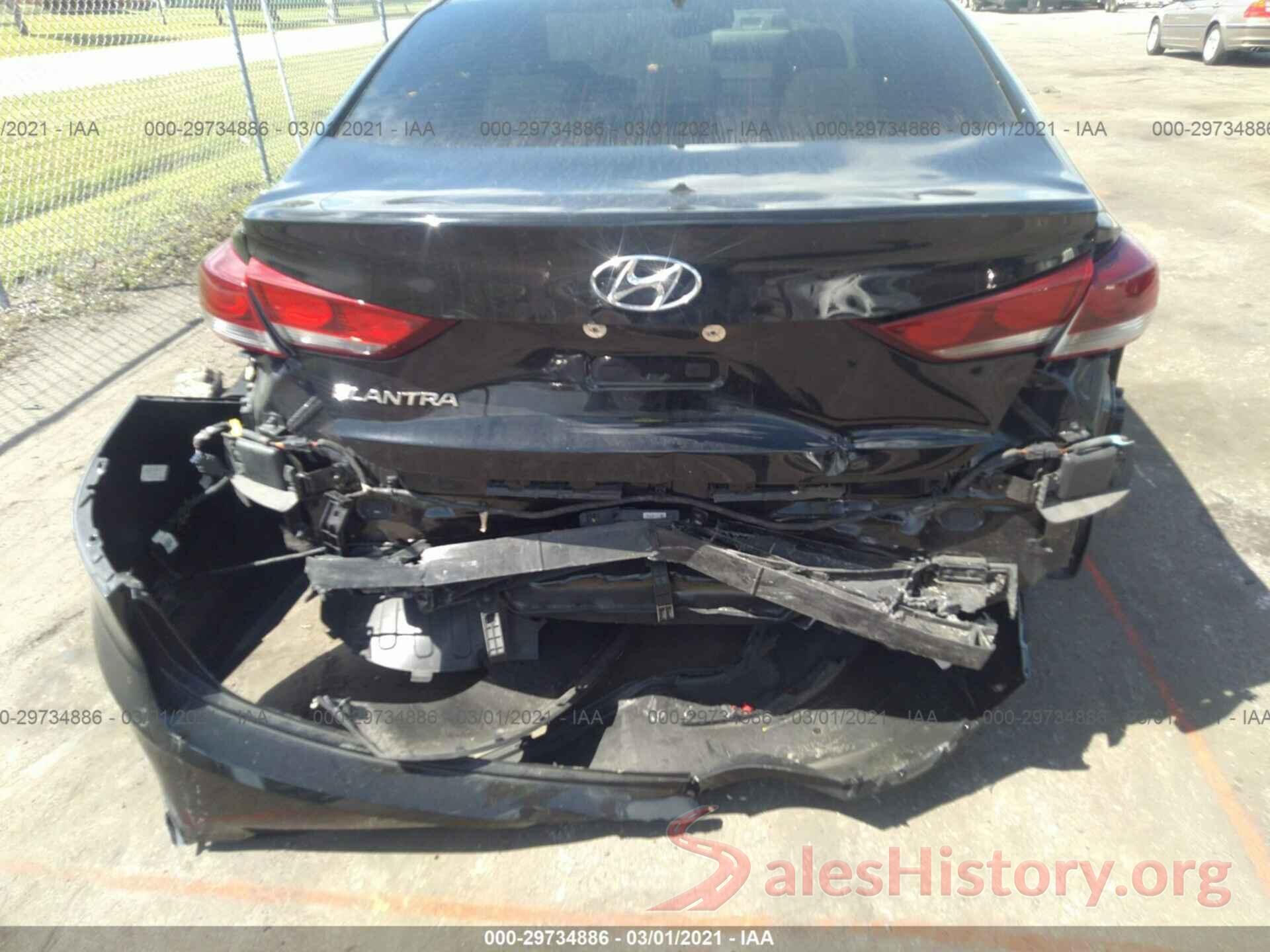 KMHD84LF5JU663961 2018 HYUNDAI ELANTRA