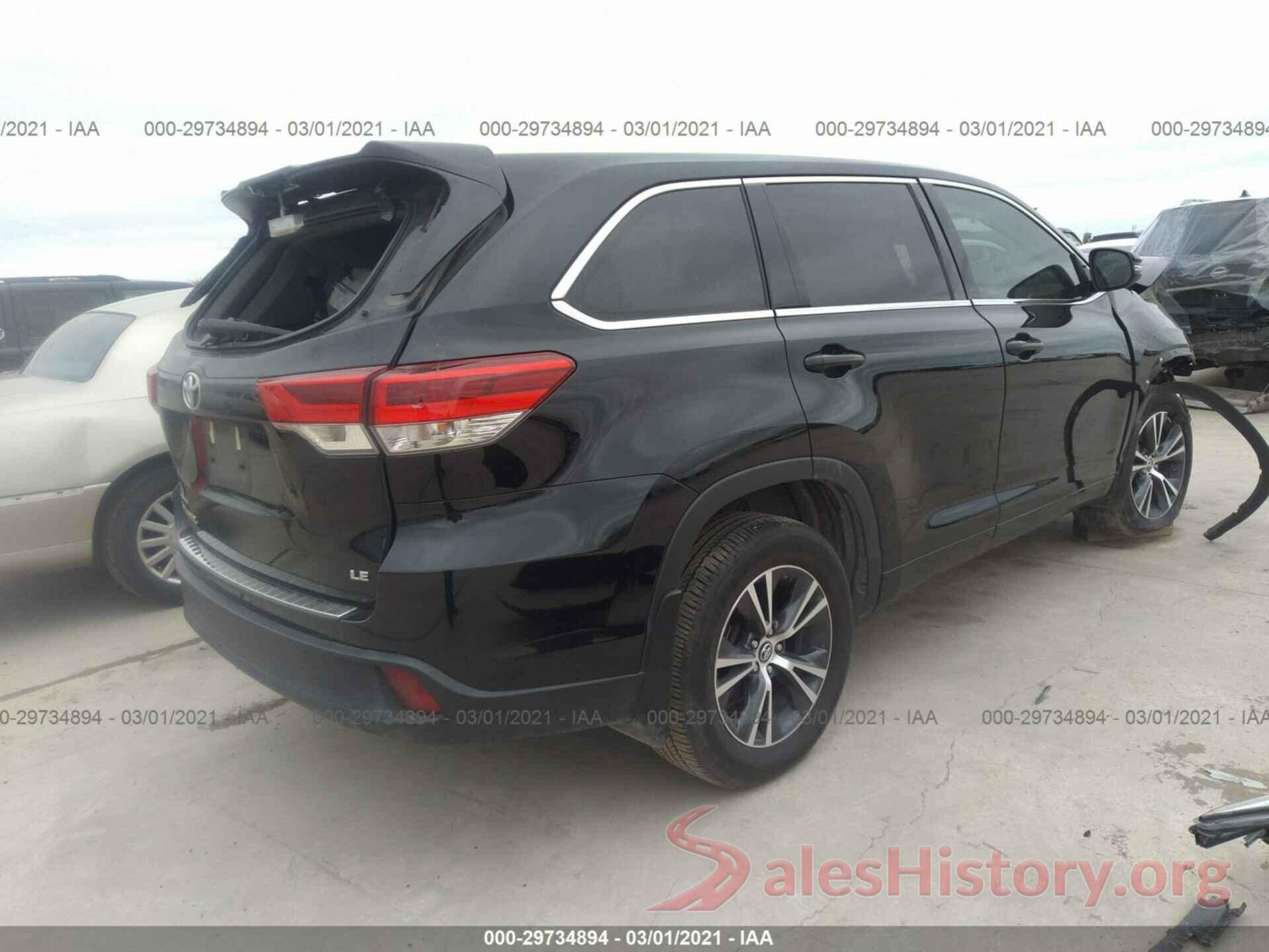 5TDZZRFH0JS248732 2018 TOYOTA HIGHLANDER