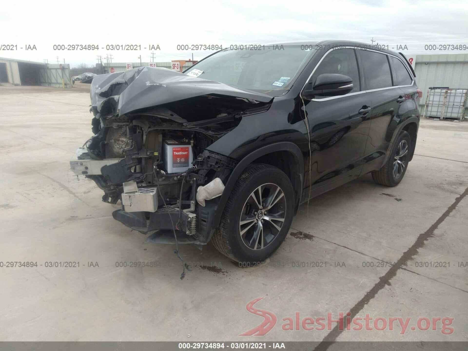 5TDZZRFH0JS248732 2018 TOYOTA HIGHLANDER