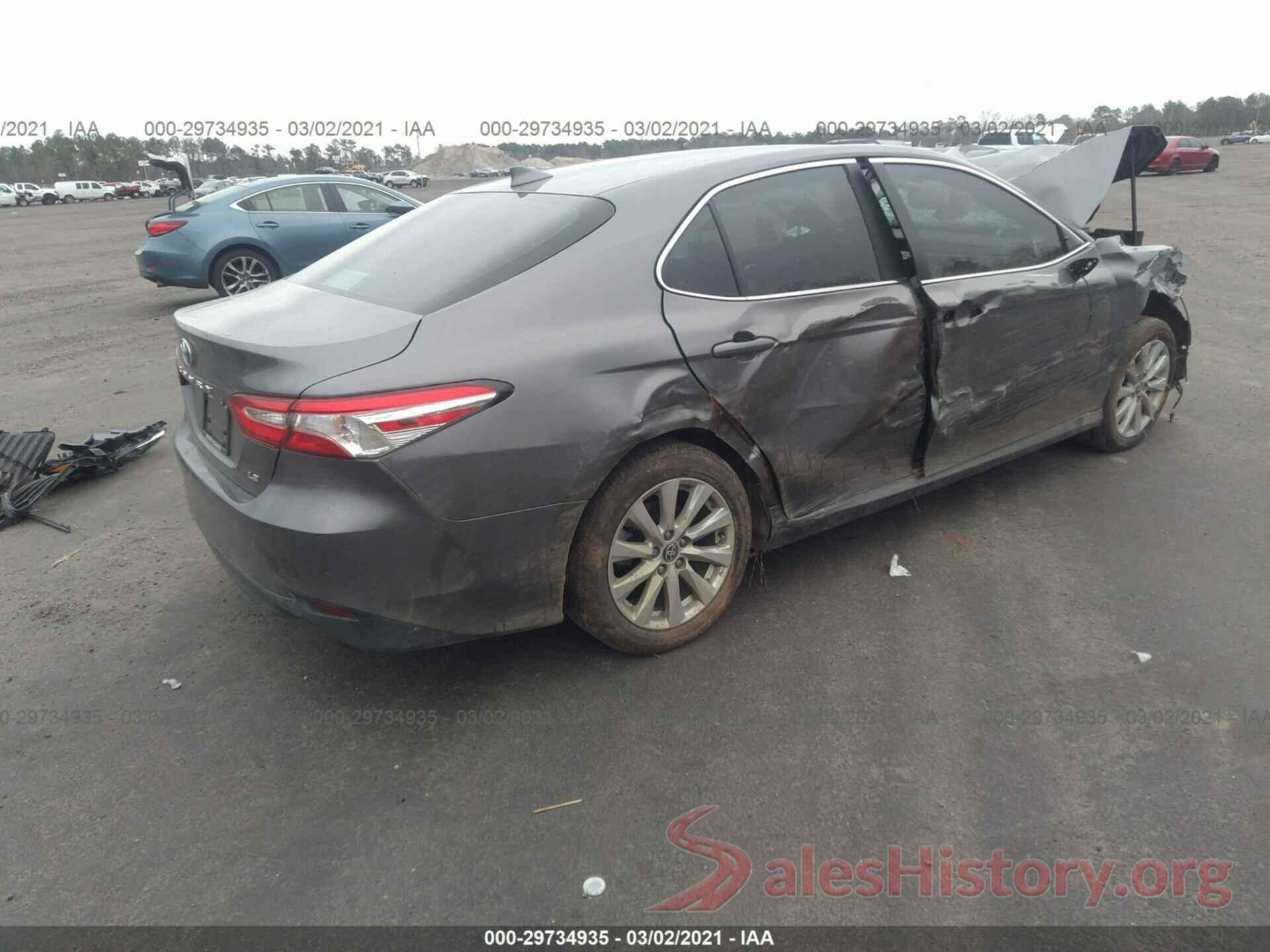 4T1C11AK4LU504821 2020 TOYOTA CAMRY