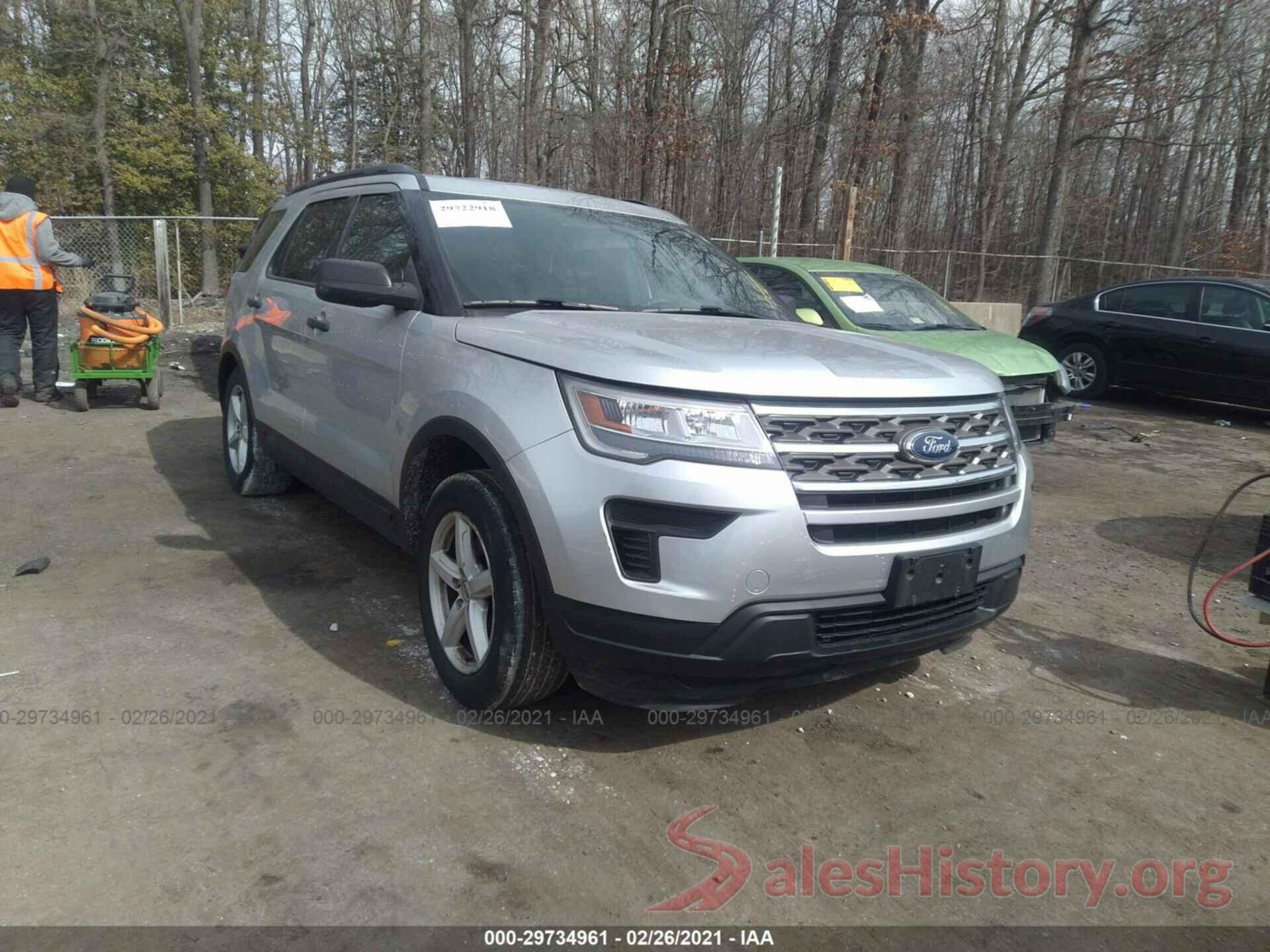 1FM5K8B88JGA64325 2018 FORD EXPLORER