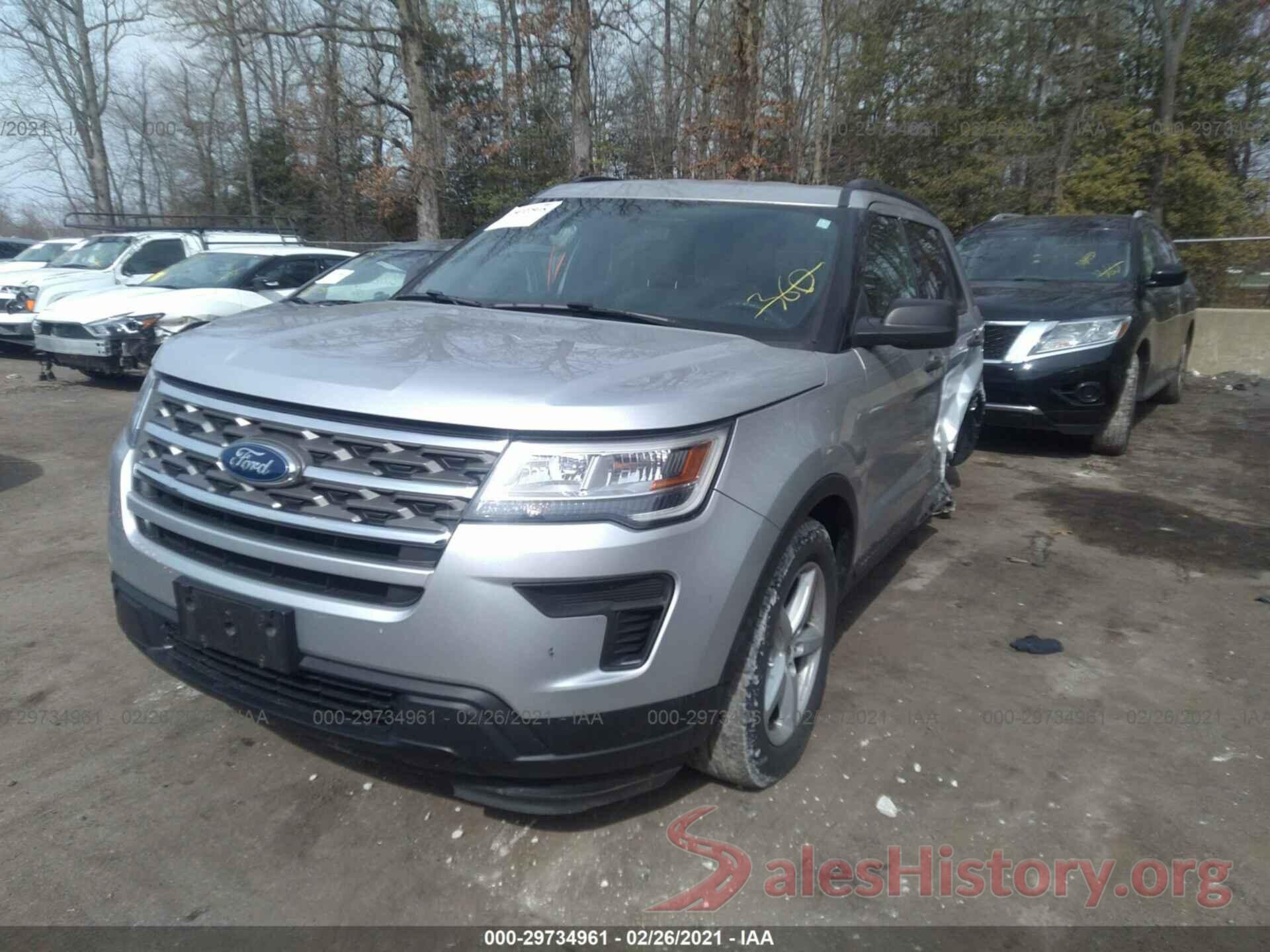 1FM5K8B88JGA64325 2018 FORD EXPLORER