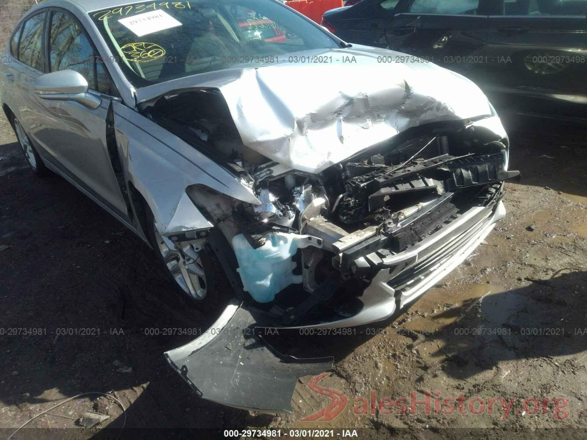 1FA6P0H76G5105300 2016 FORD FUSION