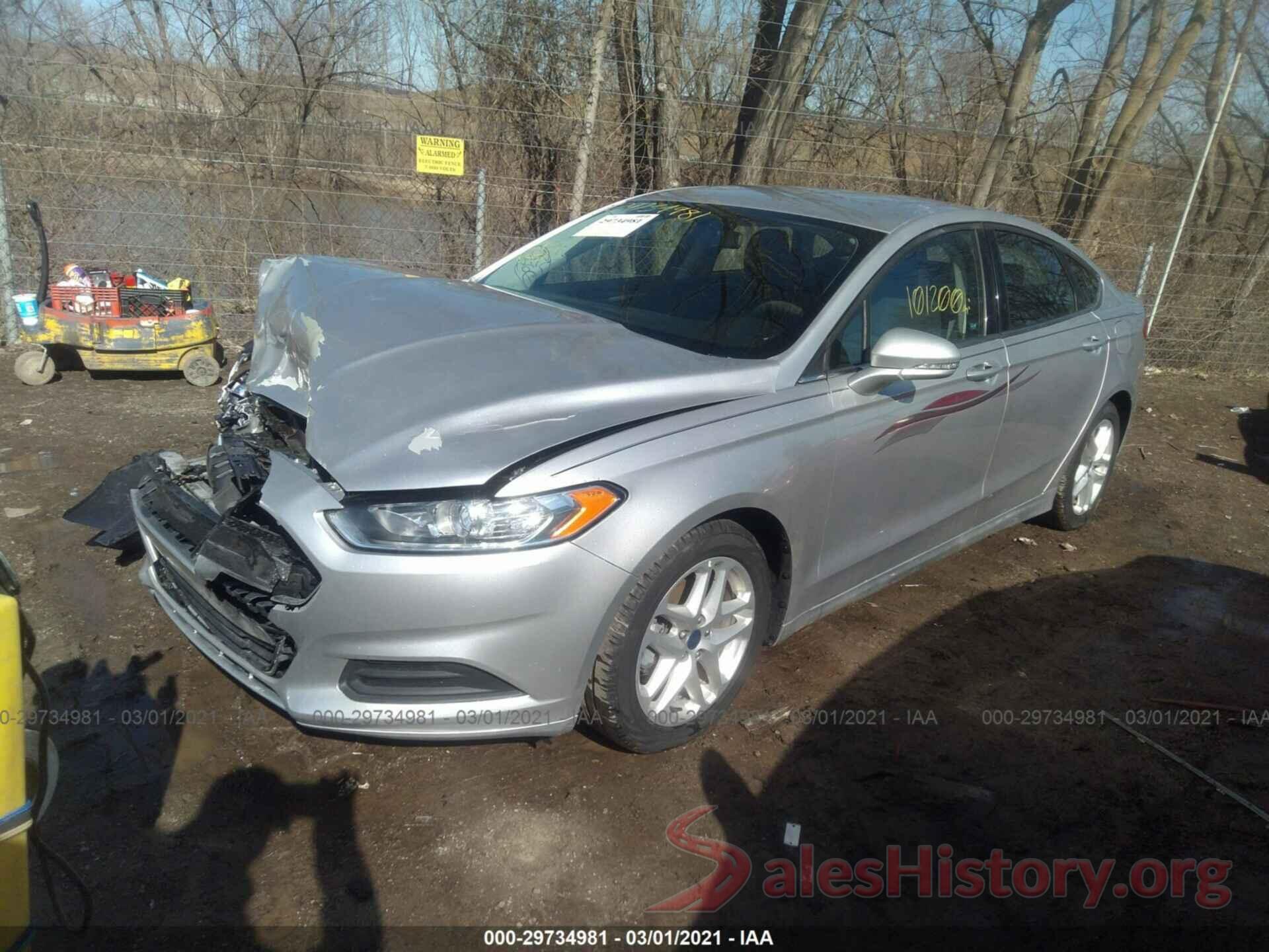 1FA6P0H76G5105300 2016 FORD FUSION