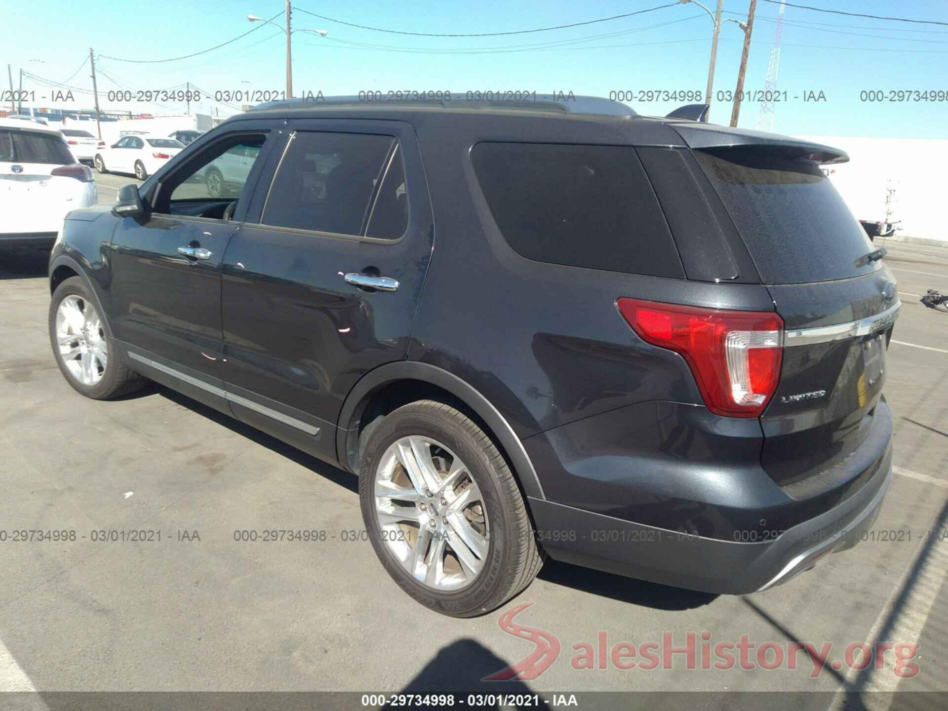 1FM5K7FH5HGA22905 2017 FORD EXPLORER