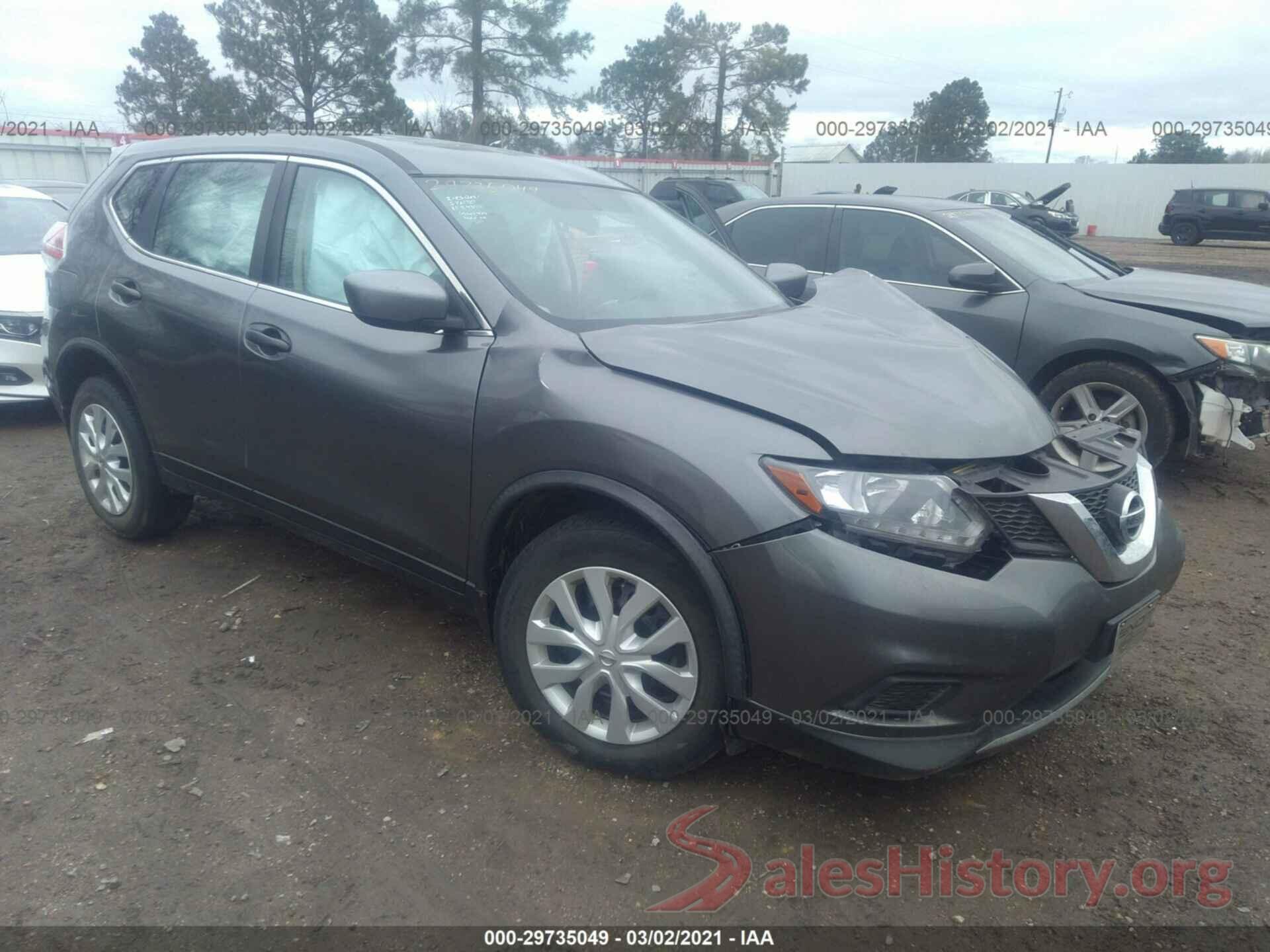 JN8AT2MT2GW019057 2016 NISSAN ROGUE