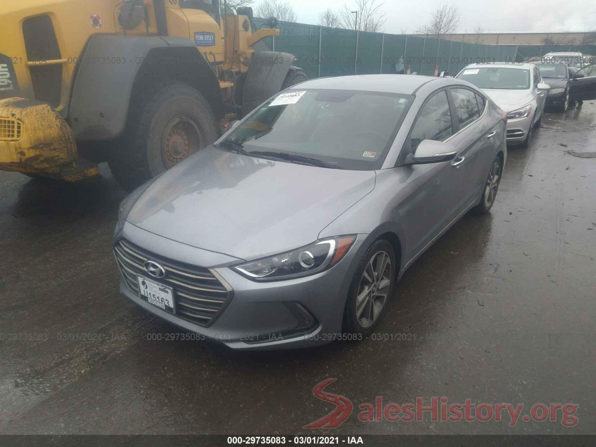 5NPD84LF1HH022072 2017 HYUNDAI ELANTRA