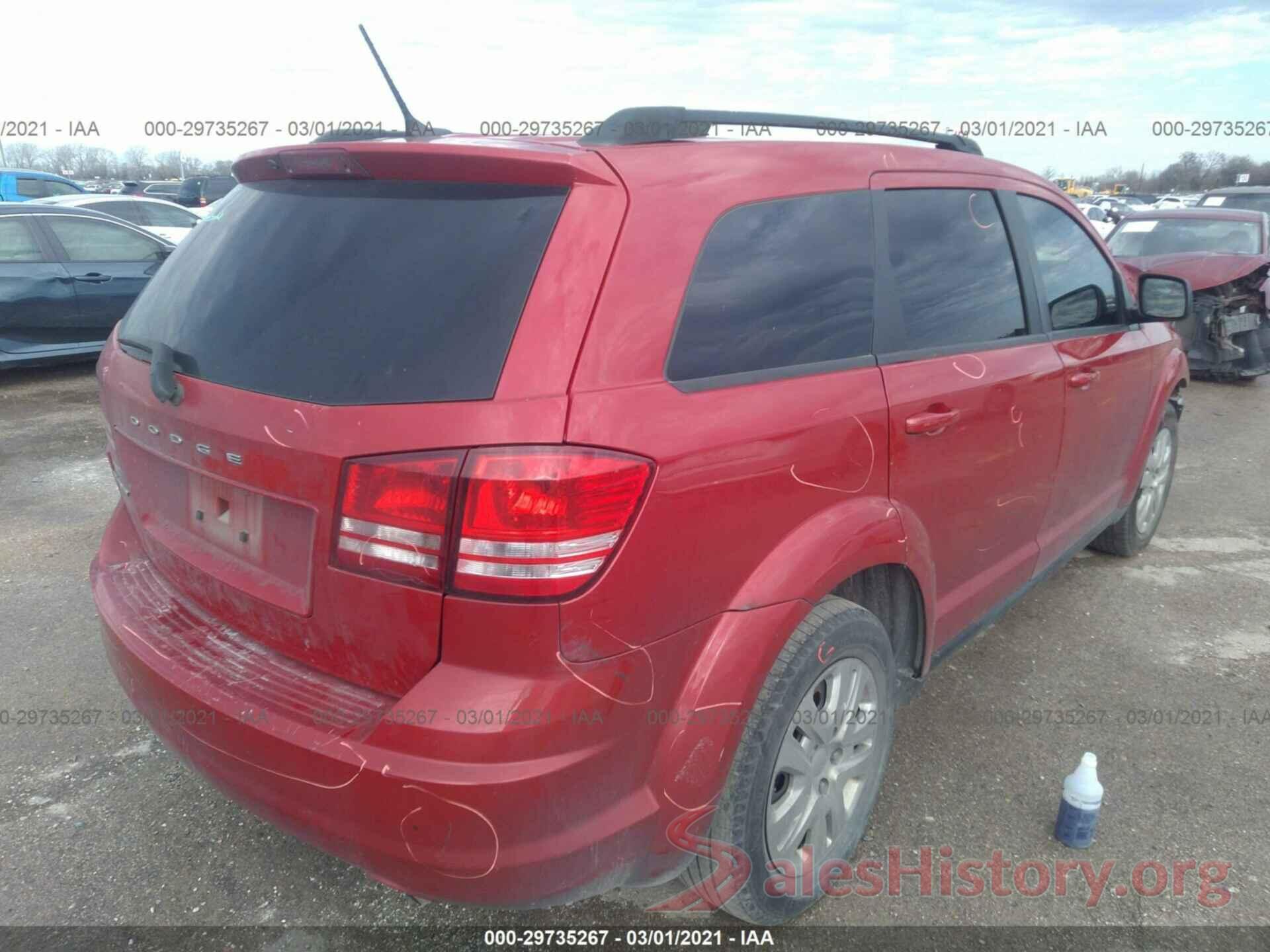 3C4PDCAB3JT183144 2018 DODGE JOURNEY