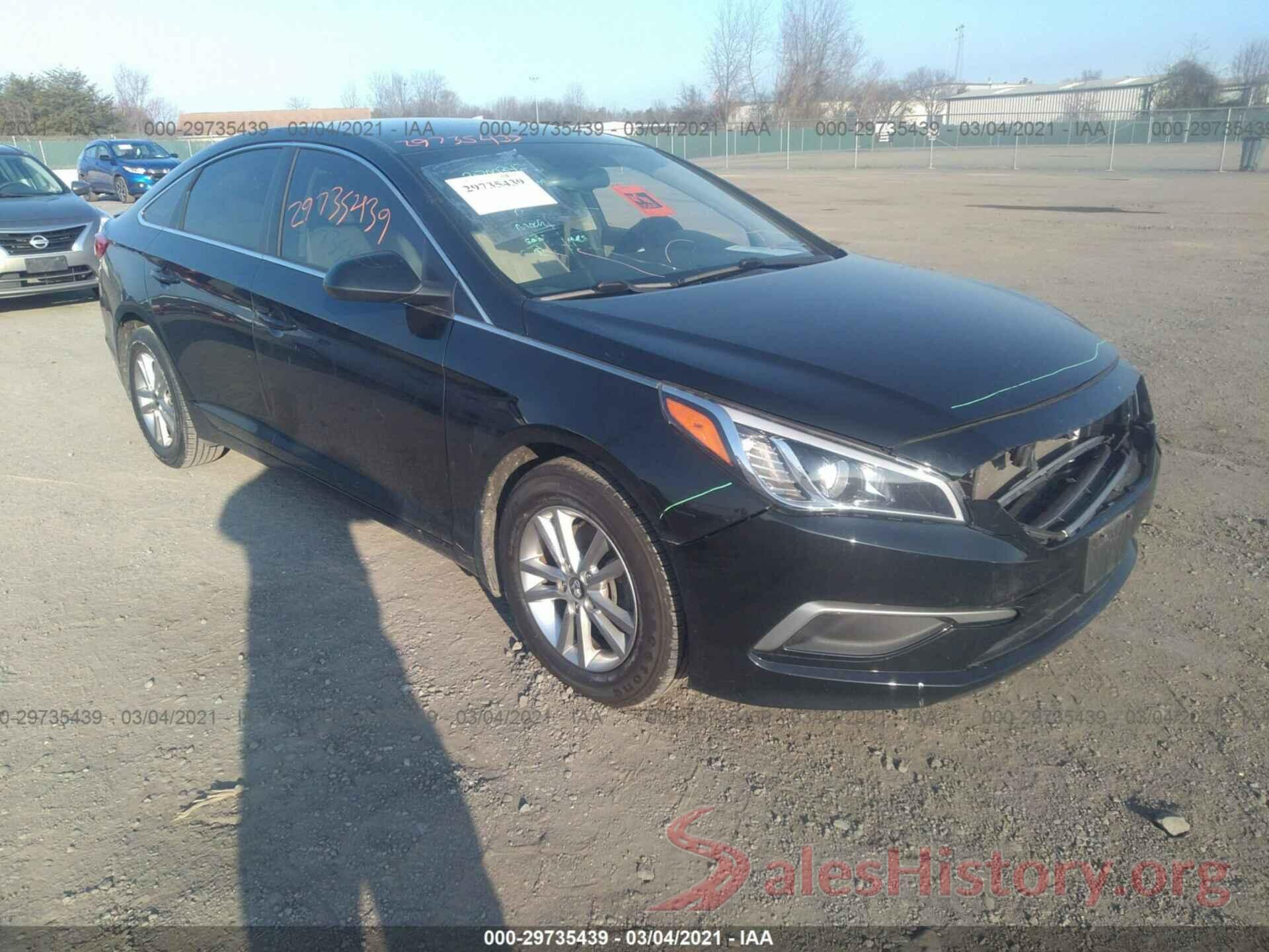 5NPE24AFXHH437822 2017 HYUNDAI SONATA