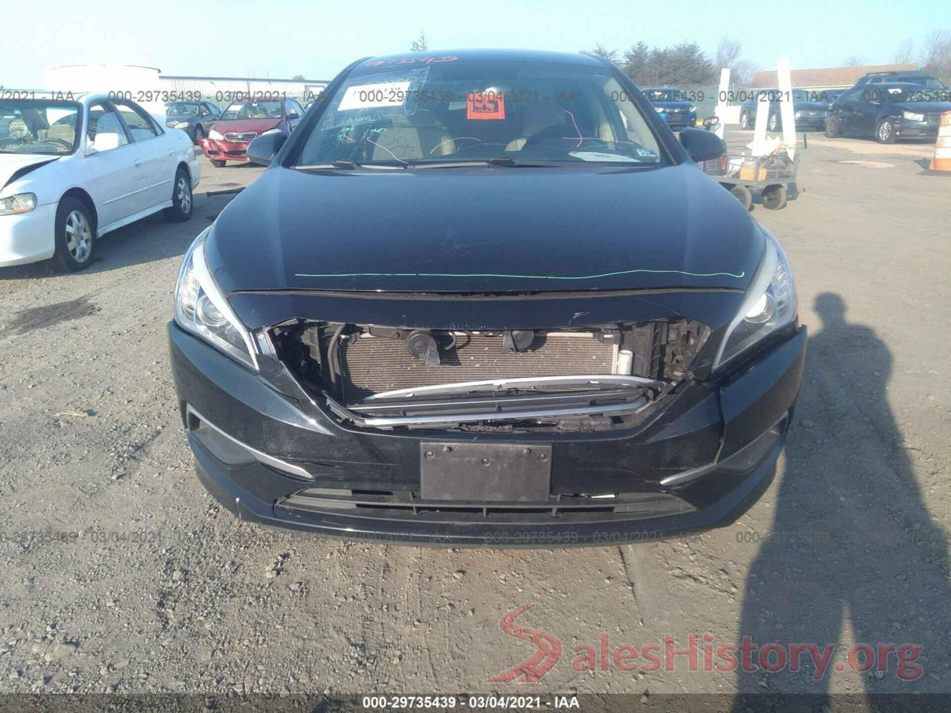 5NPE24AFXHH437822 2017 HYUNDAI SONATA