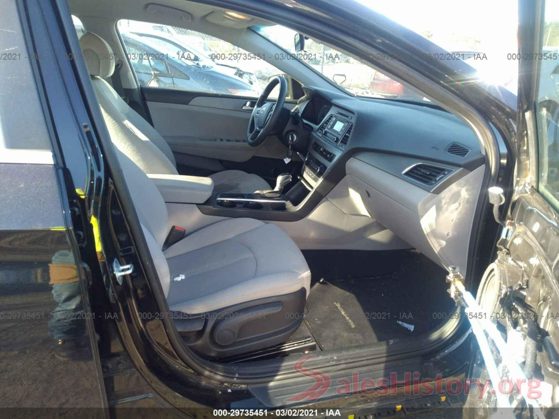 5NPE24AF6GH419168 2016 HYUNDAI SONATA