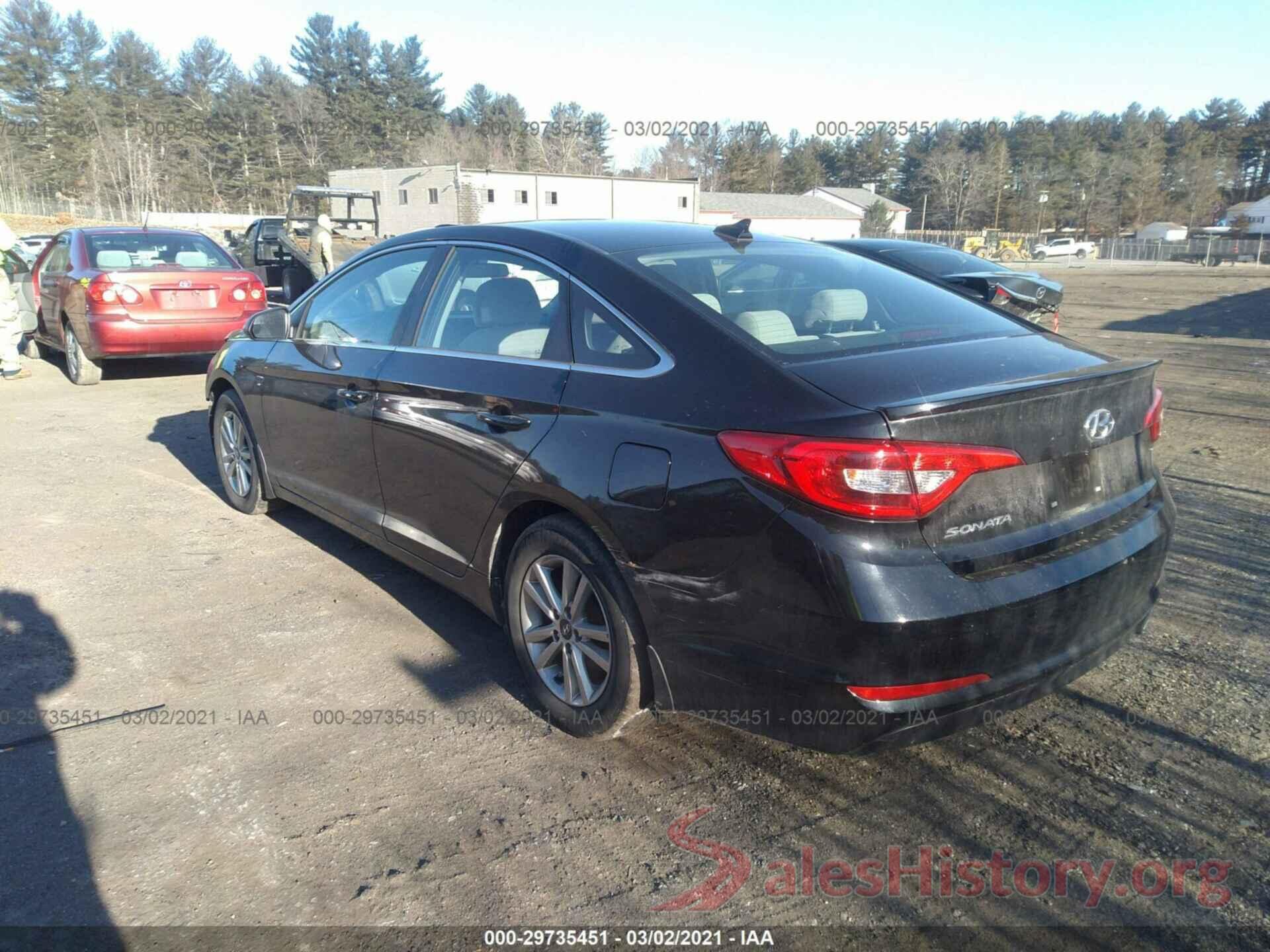 5NPE24AF6GH419168 2016 HYUNDAI SONATA