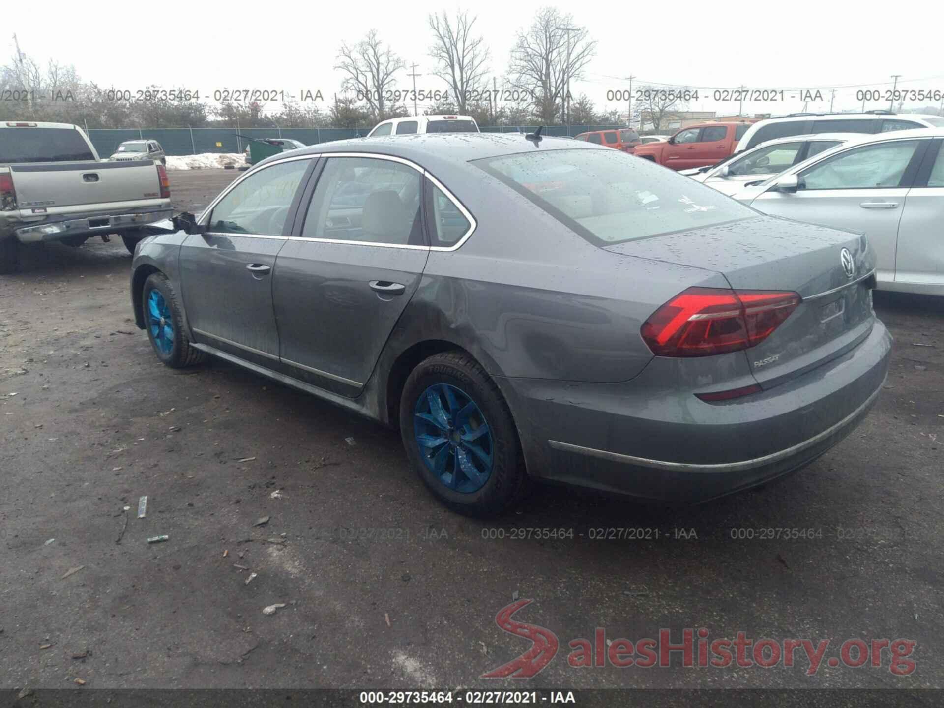 1VWAT7A30HC014694 2017 VOLKSWAGEN PASSAT