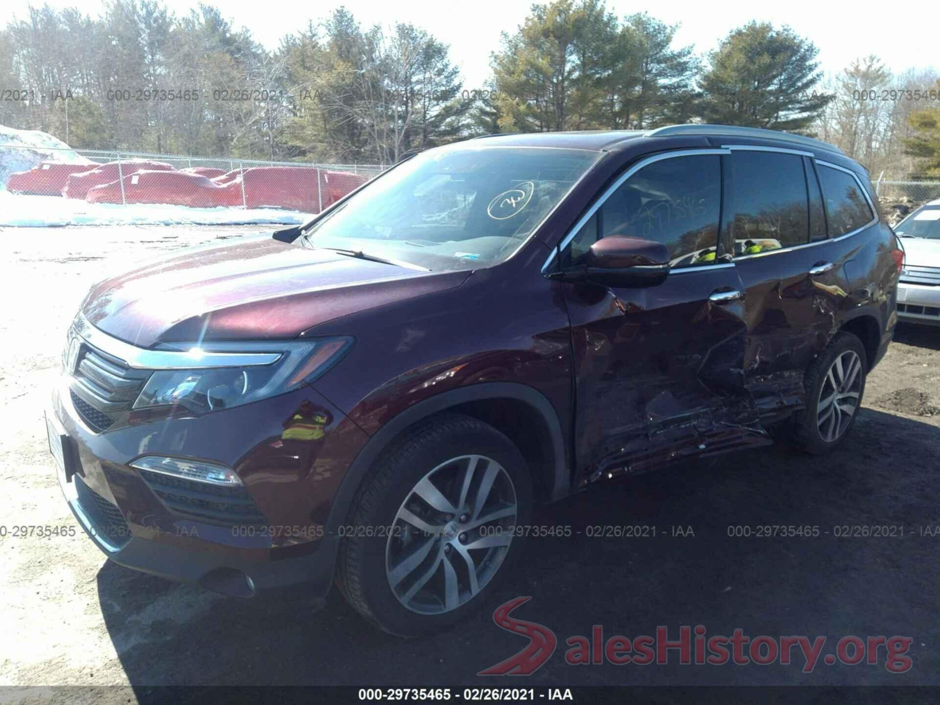 5FNYF6H97HB062578 2017 HONDA PILOT